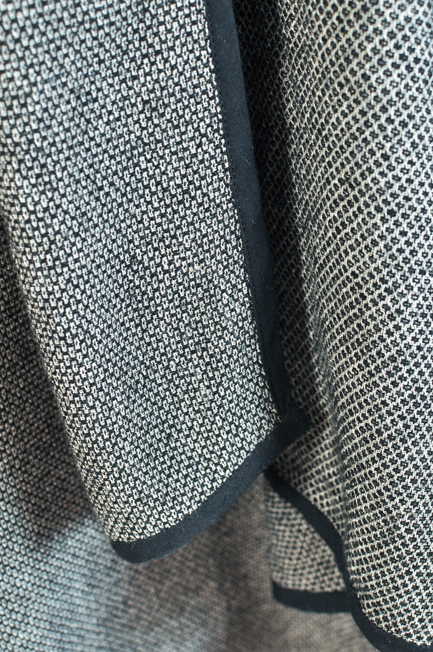 Vintage 00s Handmade Open Front Wool Blend Cardigan – S/M/L - Image 4