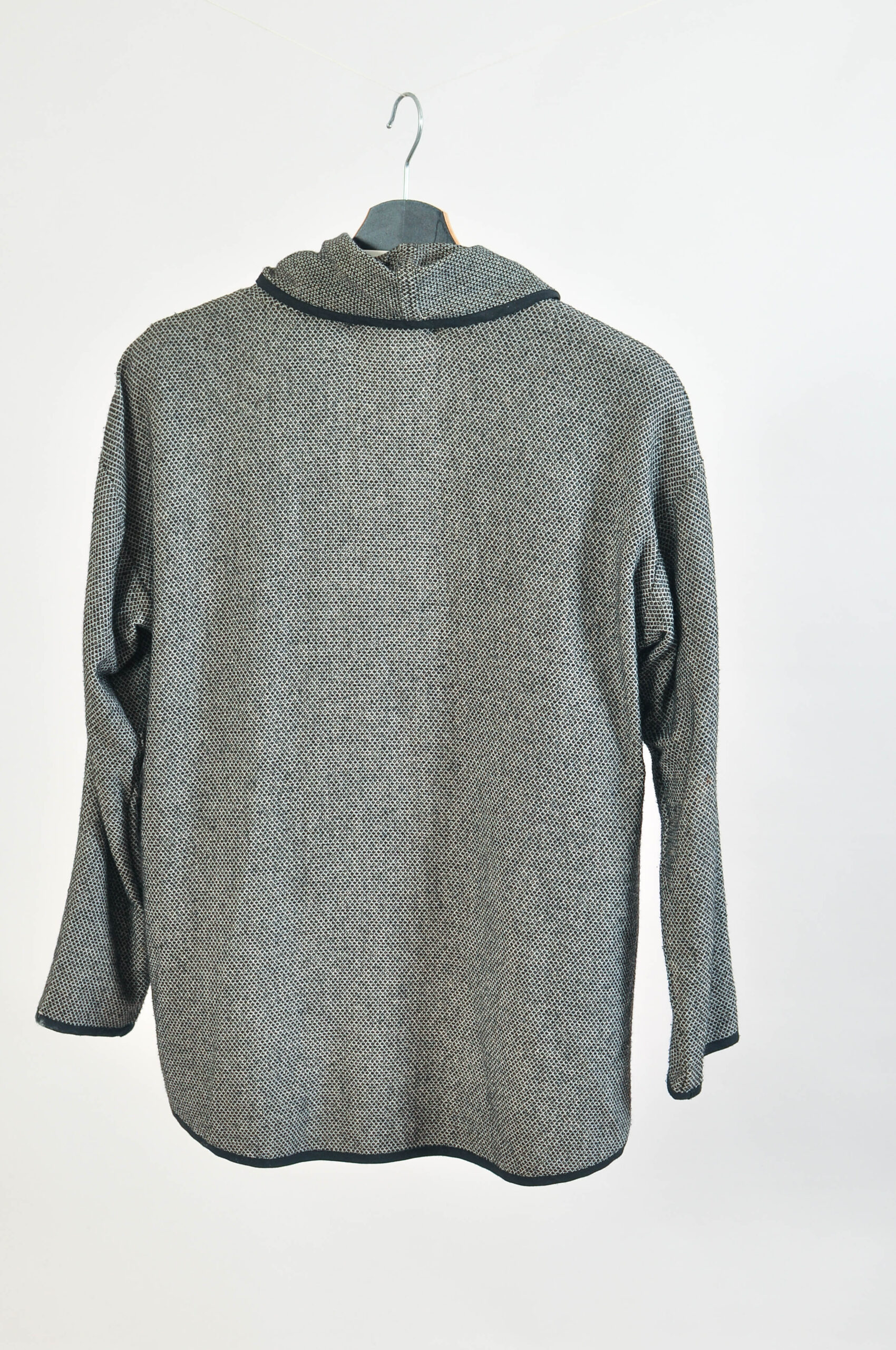 Vintage 00s Handmade Open Front Wool Blend Cardigan – S/M/L - Image 5