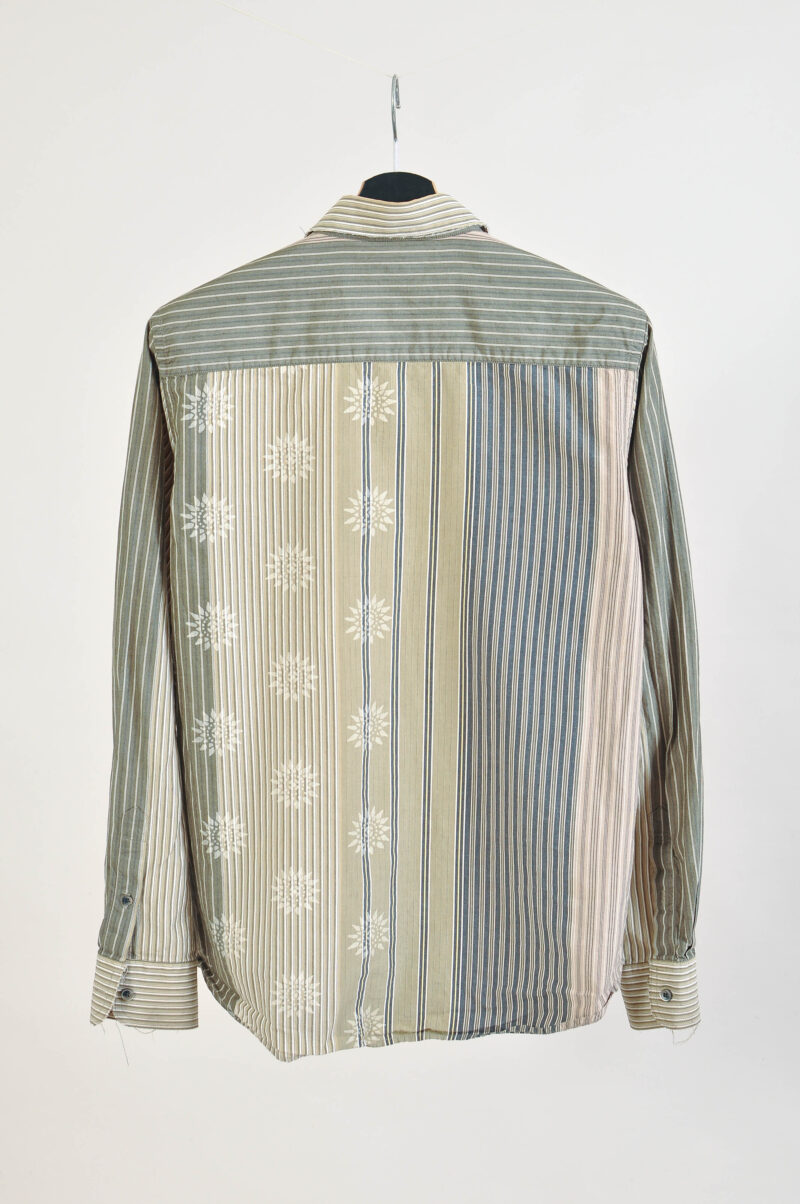 Vintage 00s Adam Abstract Print Shirt – Retro Y2K - Size L - Image 5