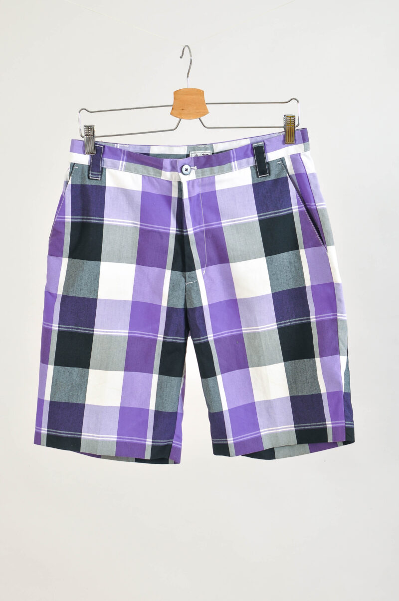 Vintage 00s Adidas Checkered Shorts – M