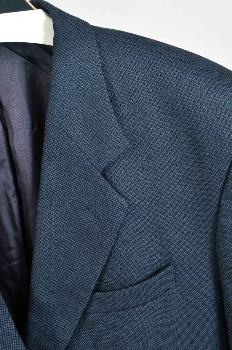 Vintage 90s Savoy Taylors Guild Dark Blue Blazer UK 48-50 - Image 3