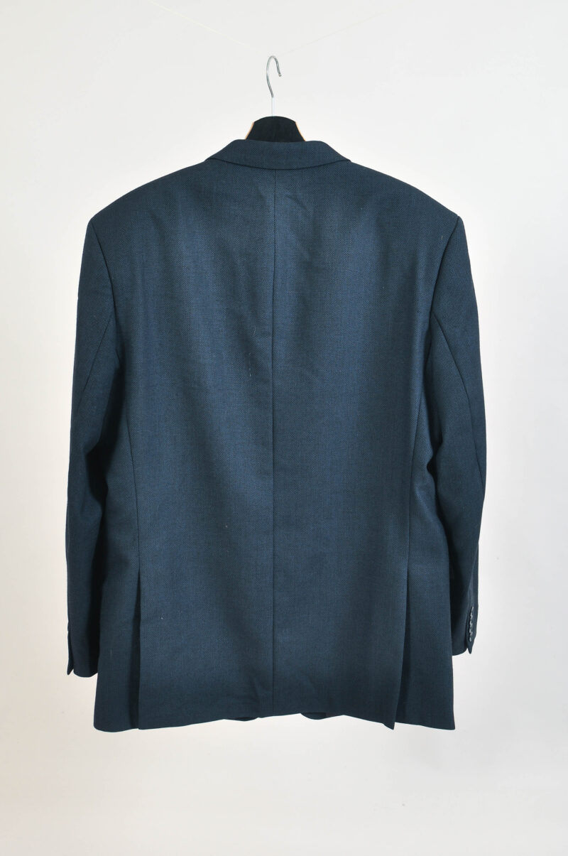 Vintage 90s Savoy Taylors Guild Dark Blue Blazer UK 48-50 - Image 5