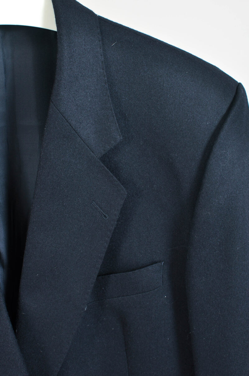 Vintage 90s Navy Wool Blazer Jacket by Westbury – Size 56 - Image 3