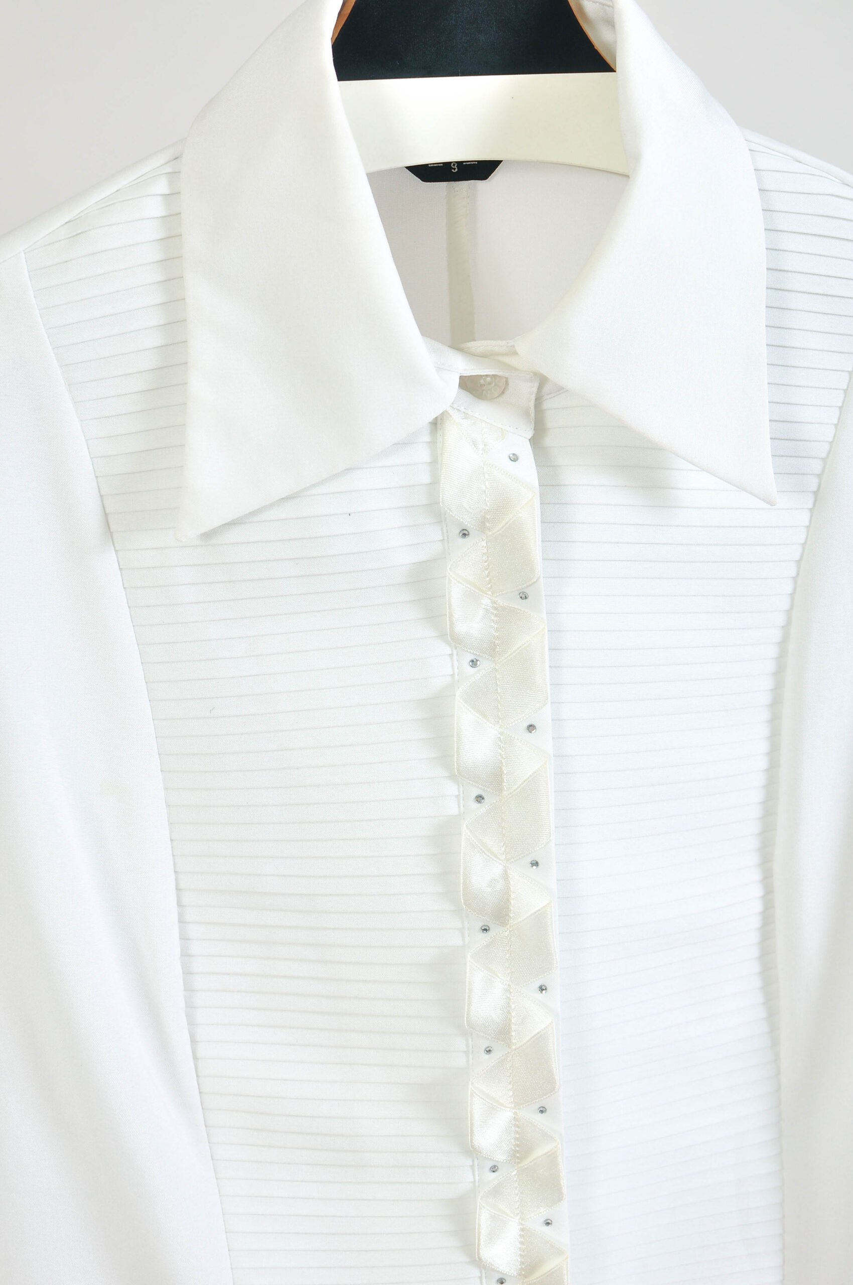 Vintage 90s White Blouse | M - Image 3