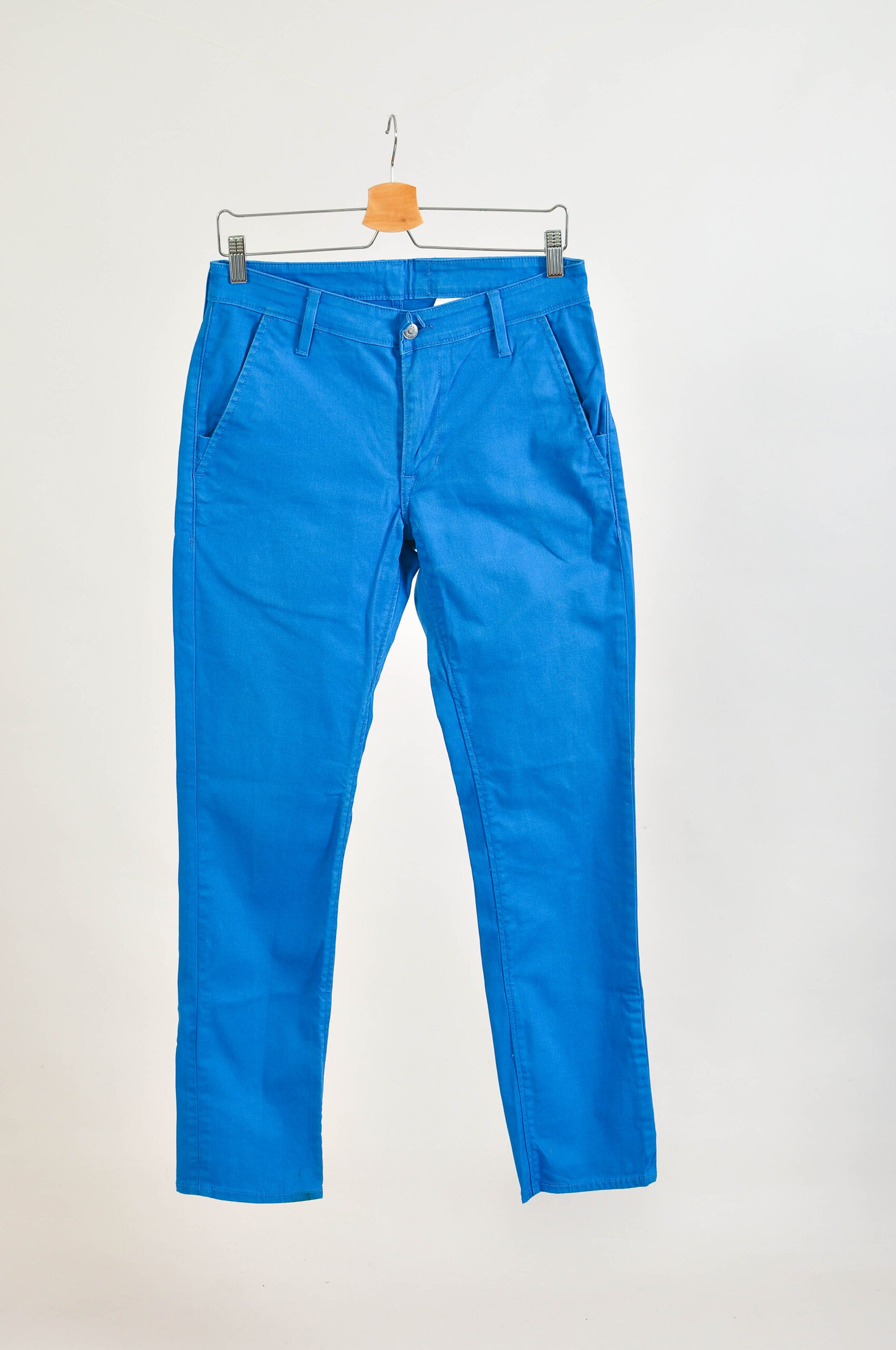 Vintage 00s Levi’s Blue Trousers | 31/32 Cotton Stretch