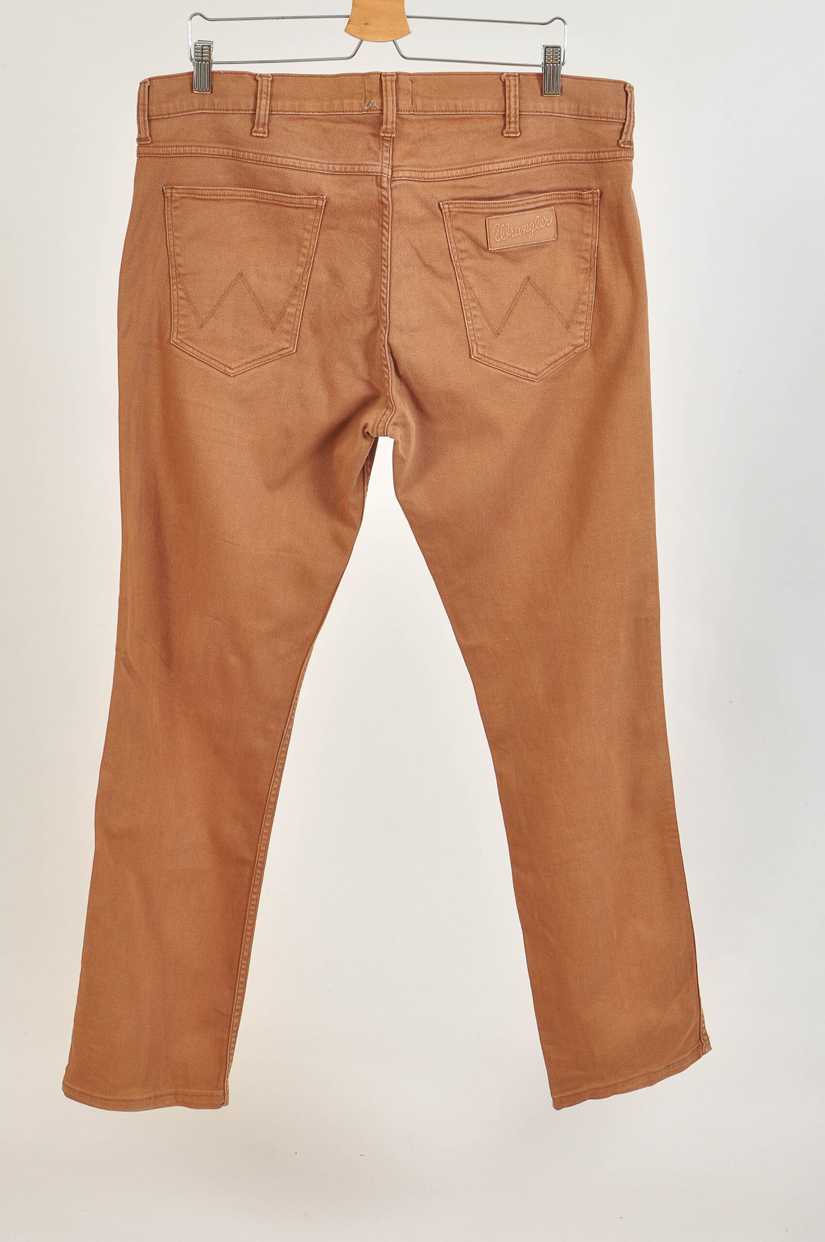 Vintage 00s Wrangler Brown Jeans | 36/34 Cotton Stretch - Image 6