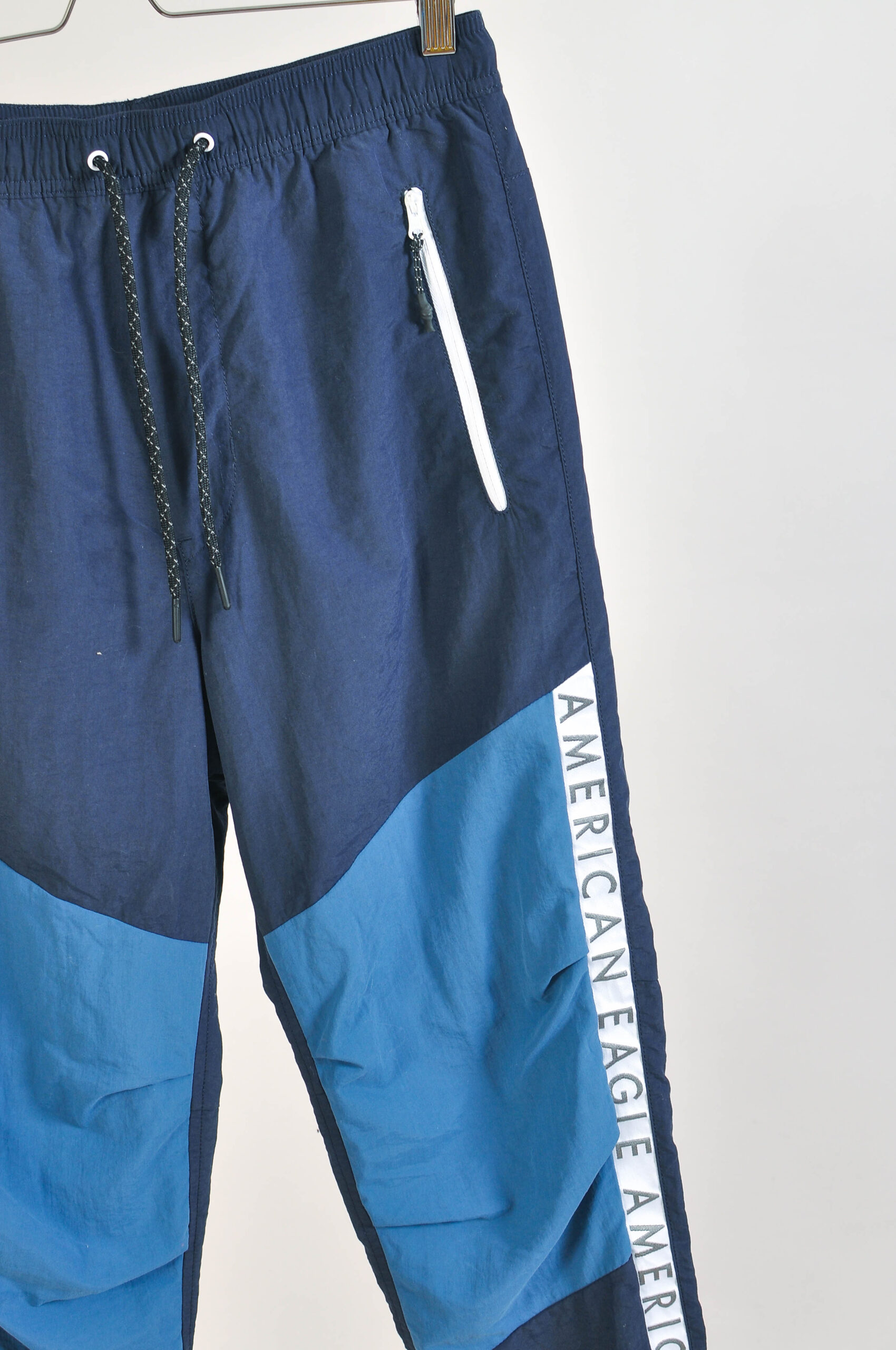 Vintage 90s Shell Joggers – XS – American Eagle Retro Pants - Image 4