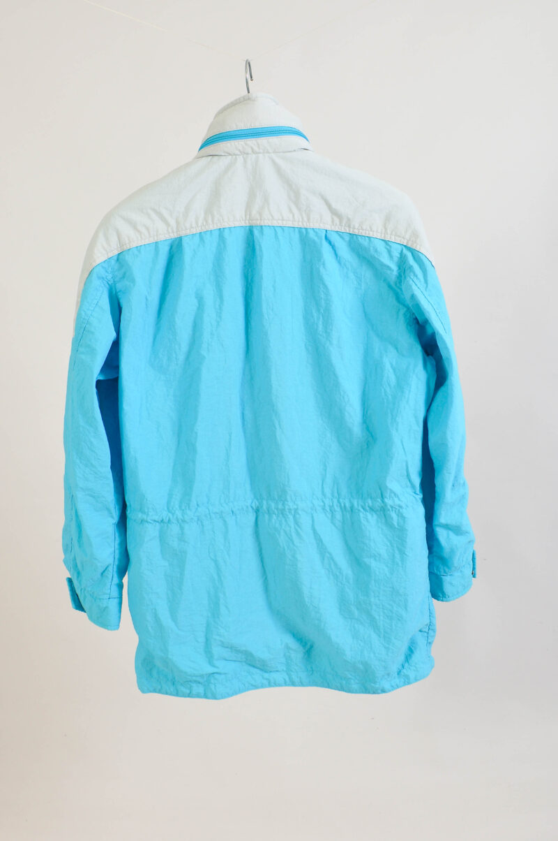 Vintage 90s Shell Windbreaker Jacket – Size 38 - Image 5