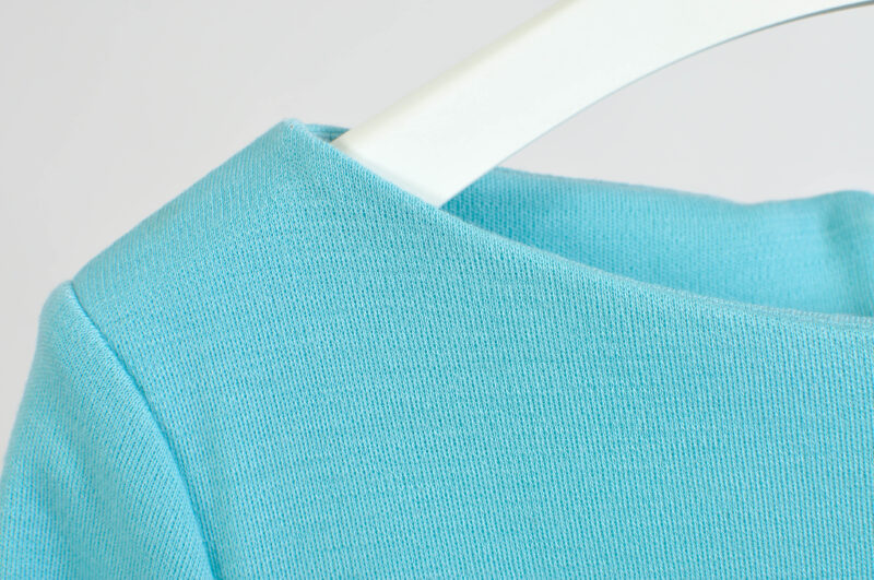 Handmade Light Green/Blue Elegant Pencil Dress – Size M - Image 5