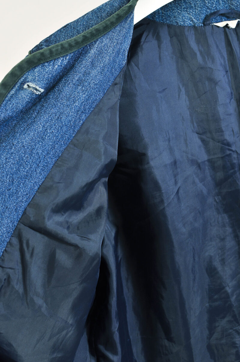 Vintage 80s Denim Jacket – Classic Blue Retro Style - Image 6
