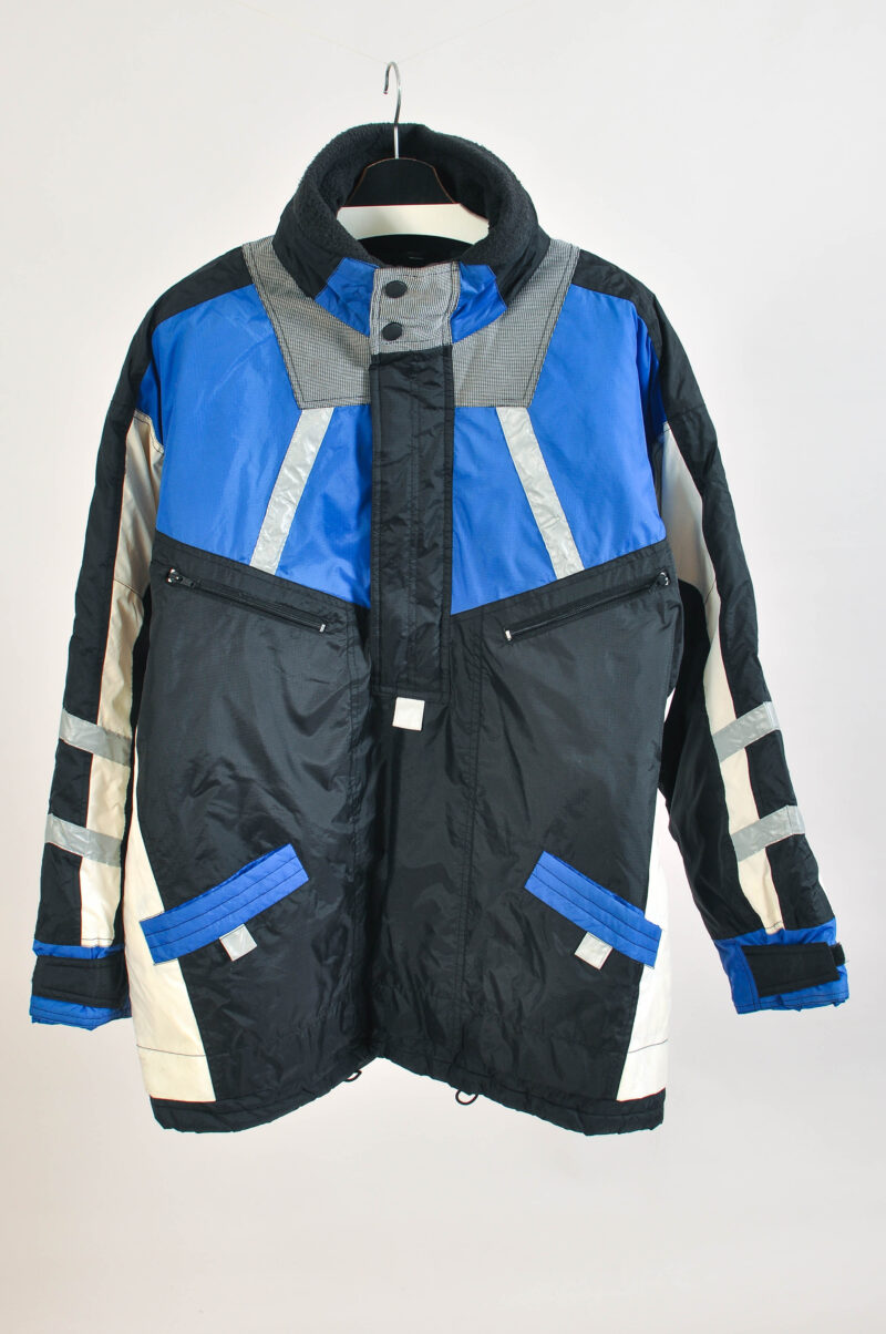 Vintage 90s Formicula Overhead Lined Windbreaker Jacket M