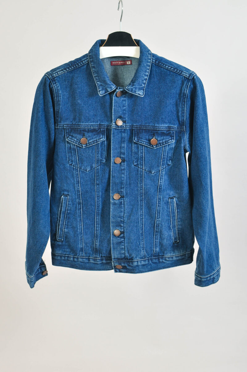 Vintage 00s Navy&Navy Denim Jacket – Size S