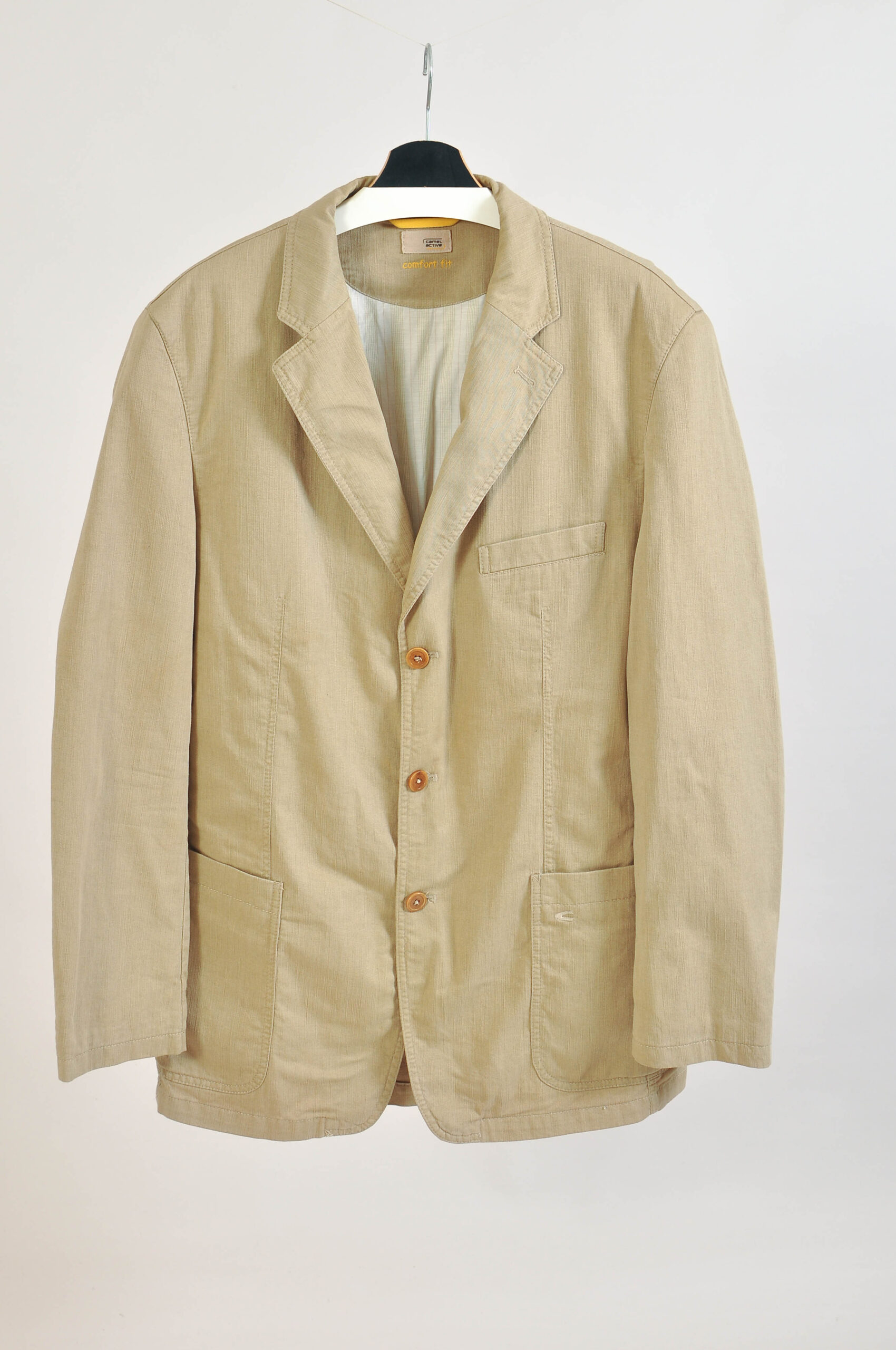 Vintage 00s Camel Active Beige Blazer Jacket | Size 54