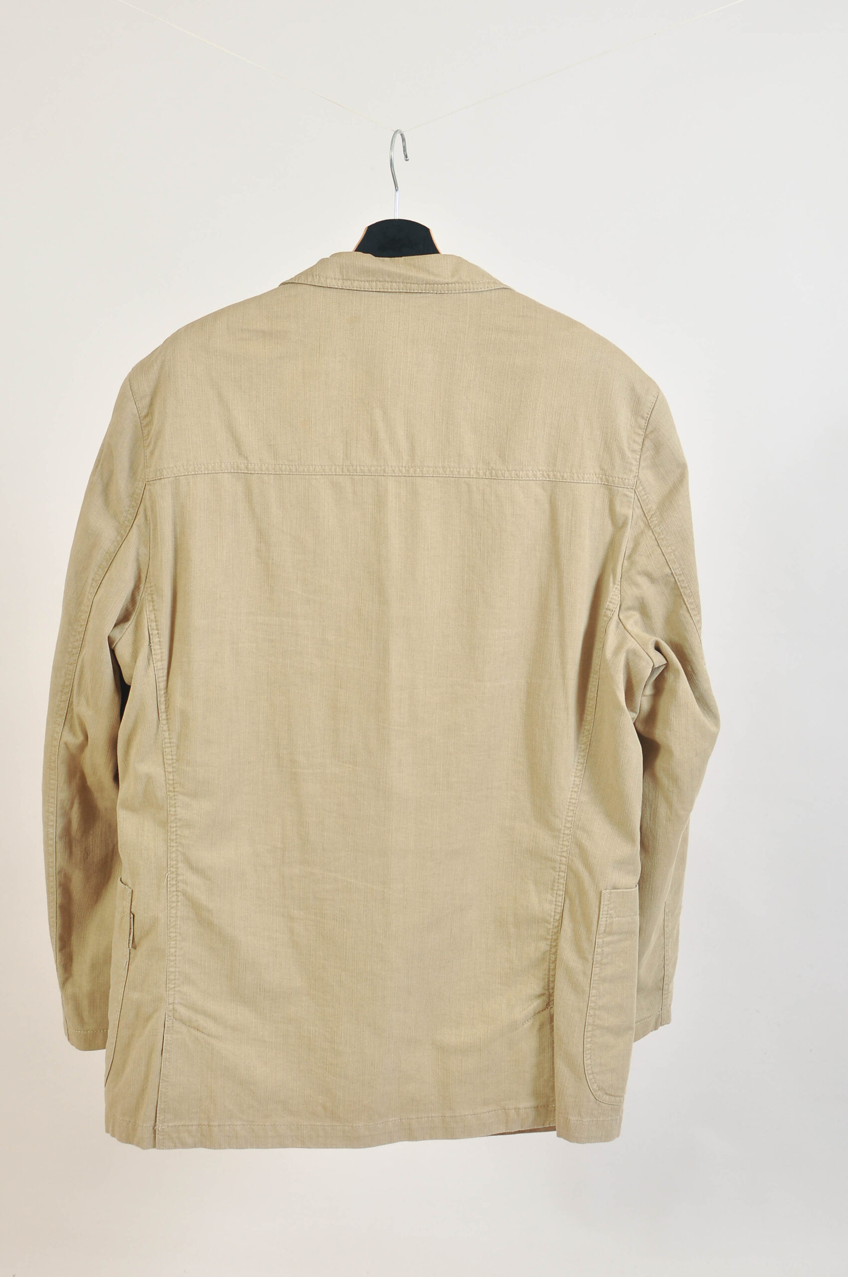 Vintage 00s Camel Active Beige Blazer Jacket | Size 54 - Image 5