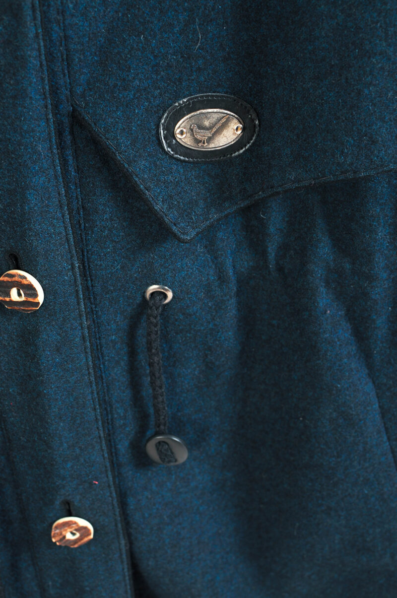Vintage 90s Wallstädter Trachten Parka Wool Coat – Size M - Image 4