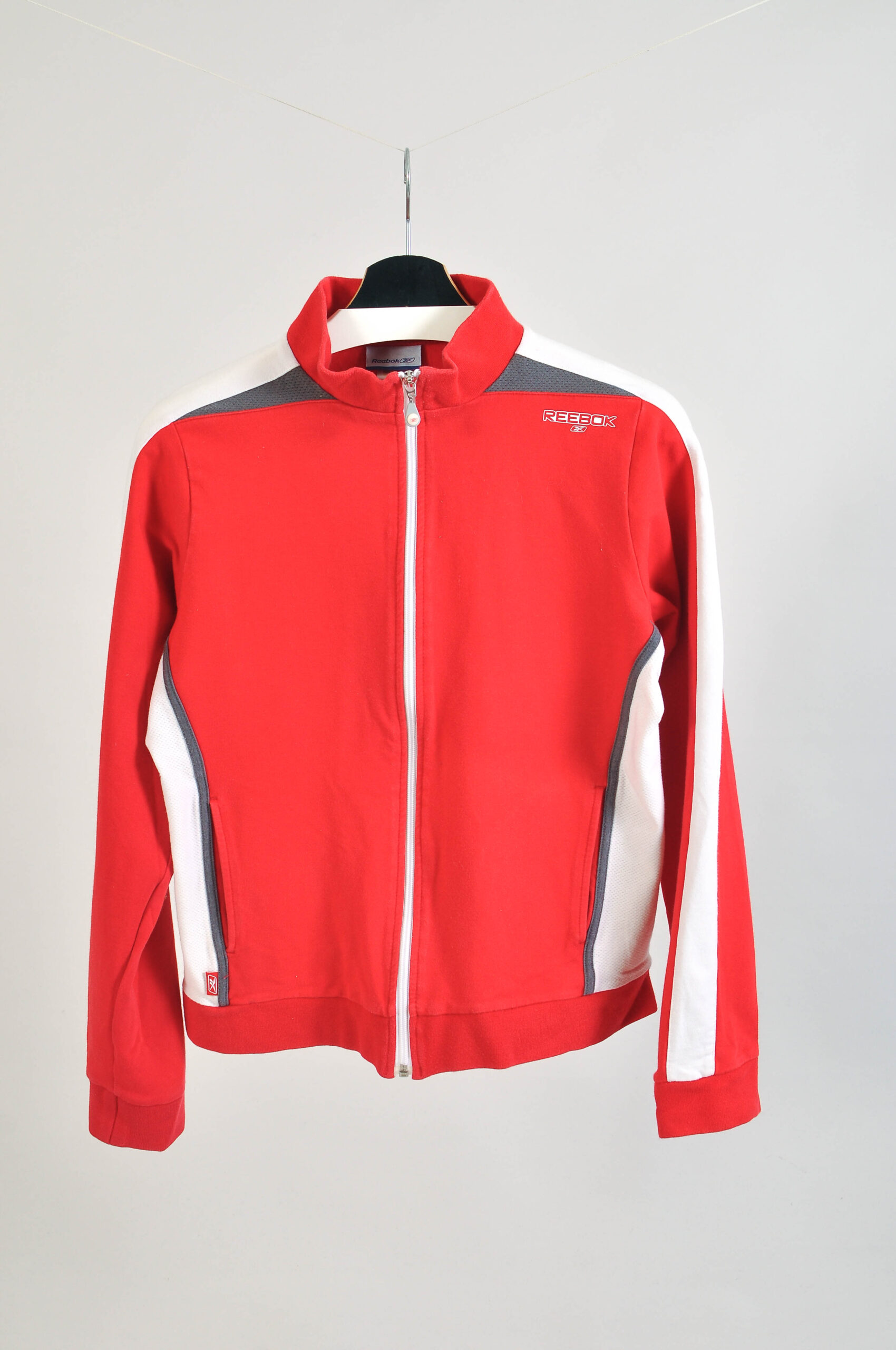 Vintage 00s Reebok Track Zip Up Sweatshirt | L