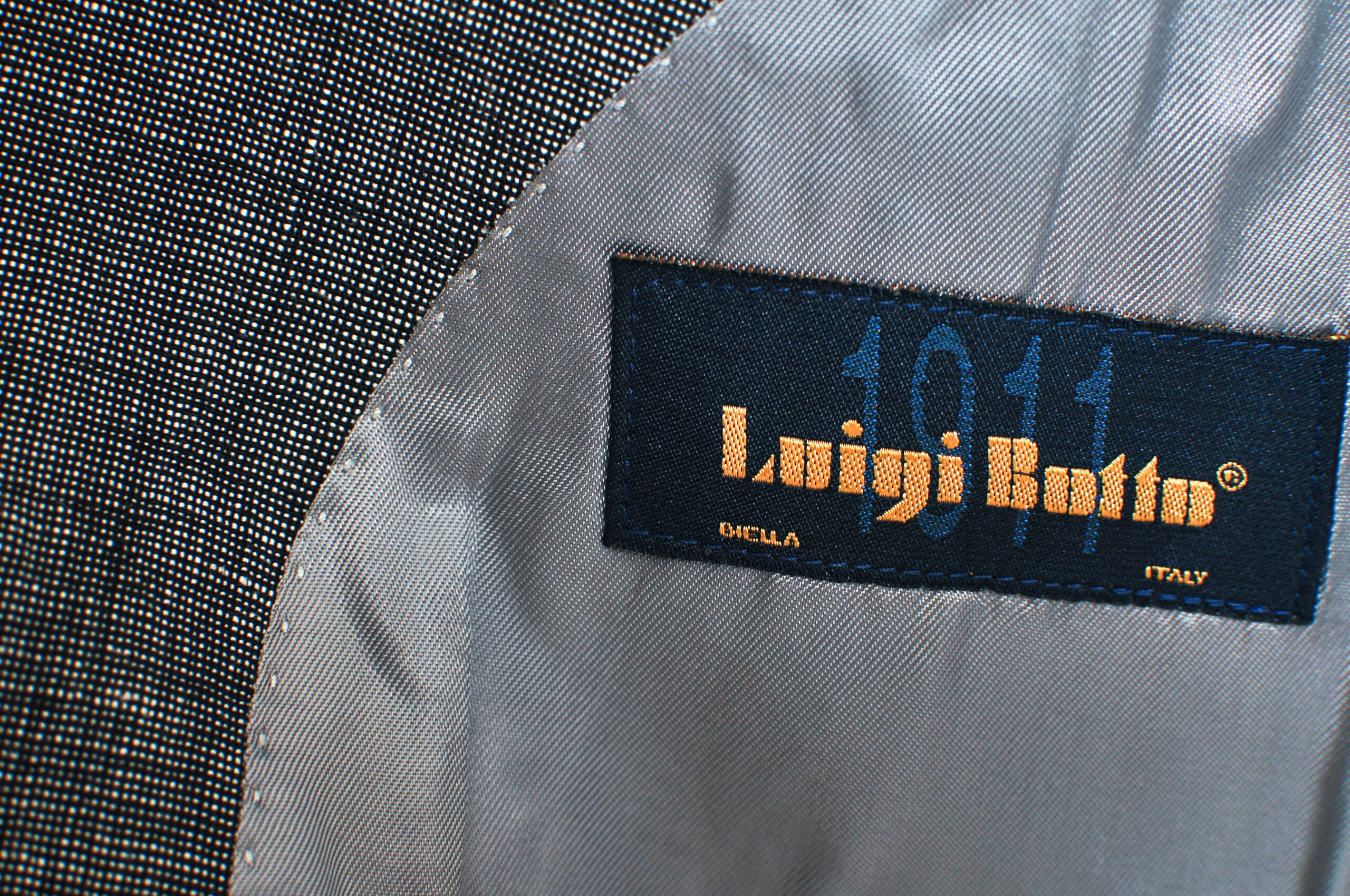 Vintage 00s Heinecke & Klaproth Blazer Jacket – XXL | Luigi Botto Italian Linen Wool Blend - Image 6