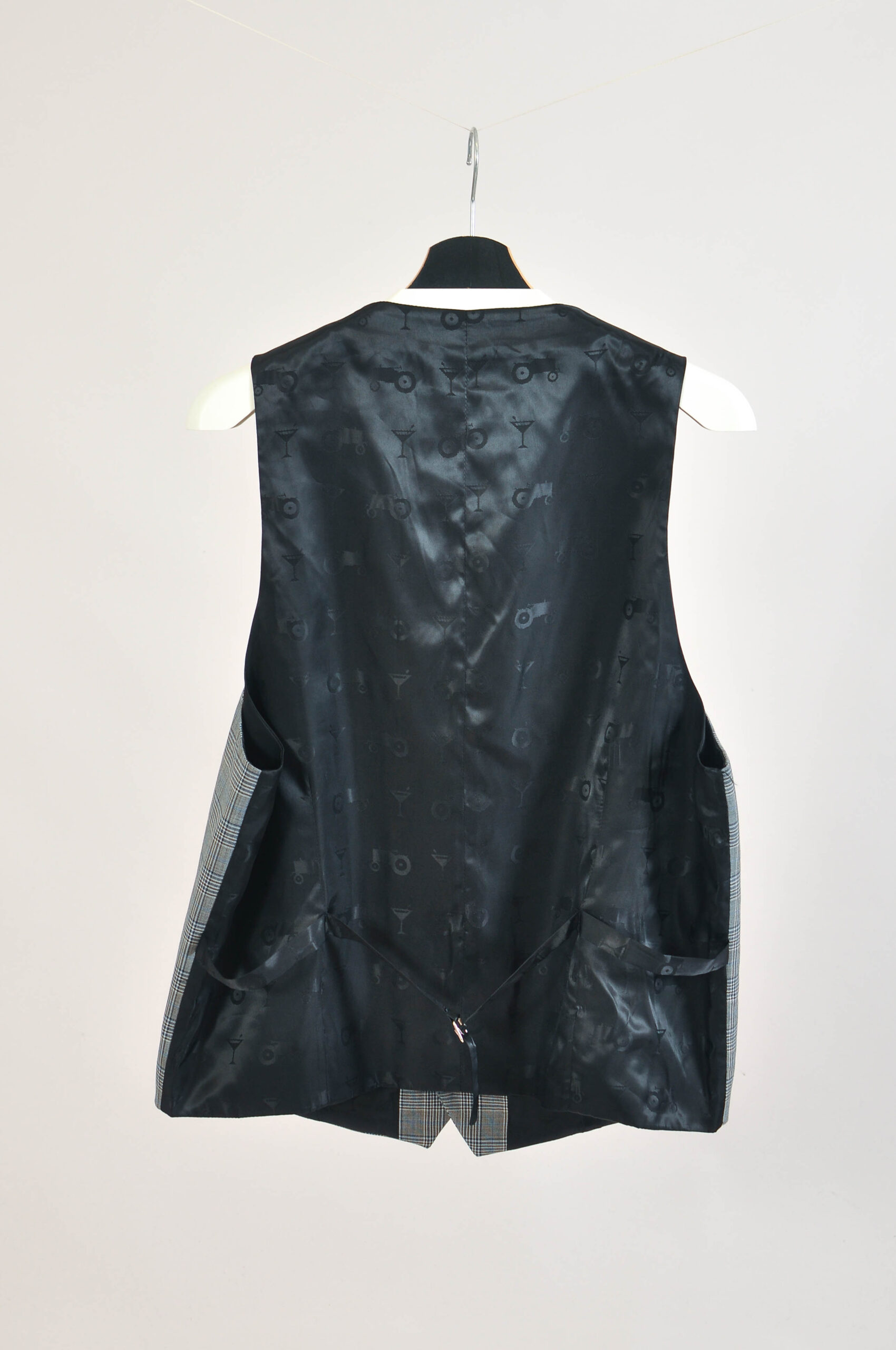 Vintage 00s Moods of Norway Checkered Wool Vest | Size XL - Image 5