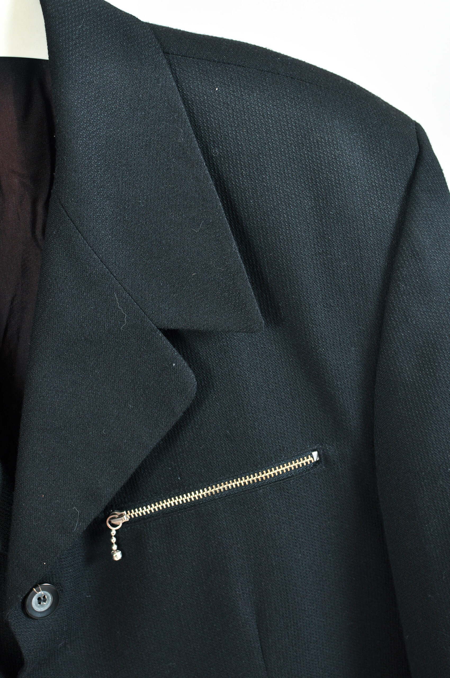 Vintage 90s Blazer with Zips | Stewart & Sinclair | L/XL - Image 4