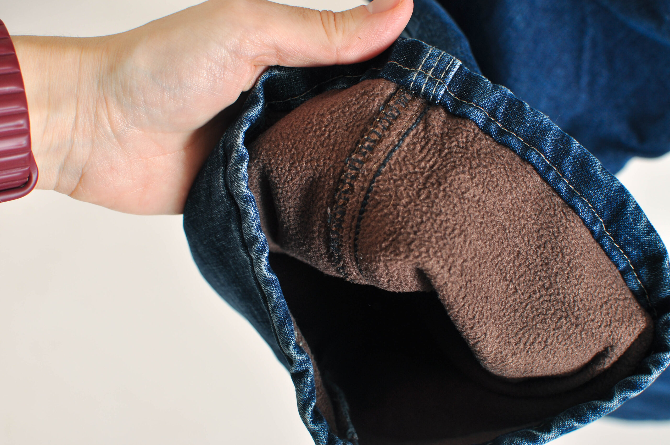 Vintage 00s Wrangler Fleece-Lined Cowboy Cut Jeans | Size 36 - Image 6