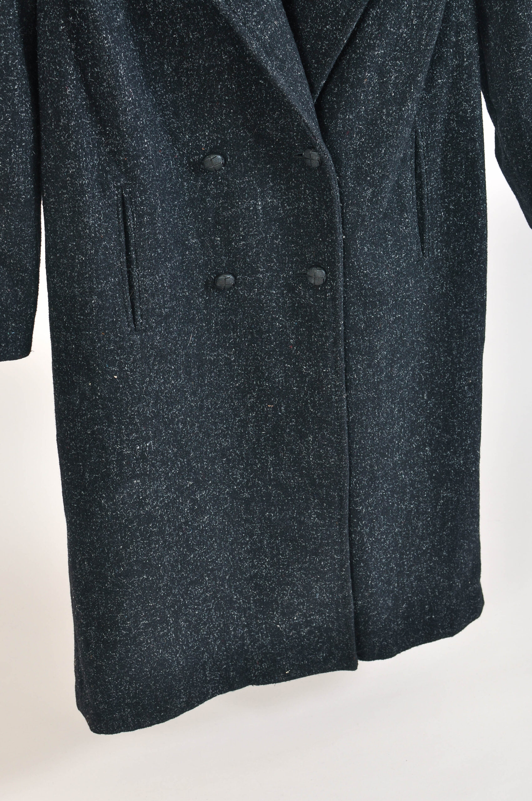 Vintage 80s Maggie Lawrence Maxi Coat | Wool Blend Coat S - Image 4