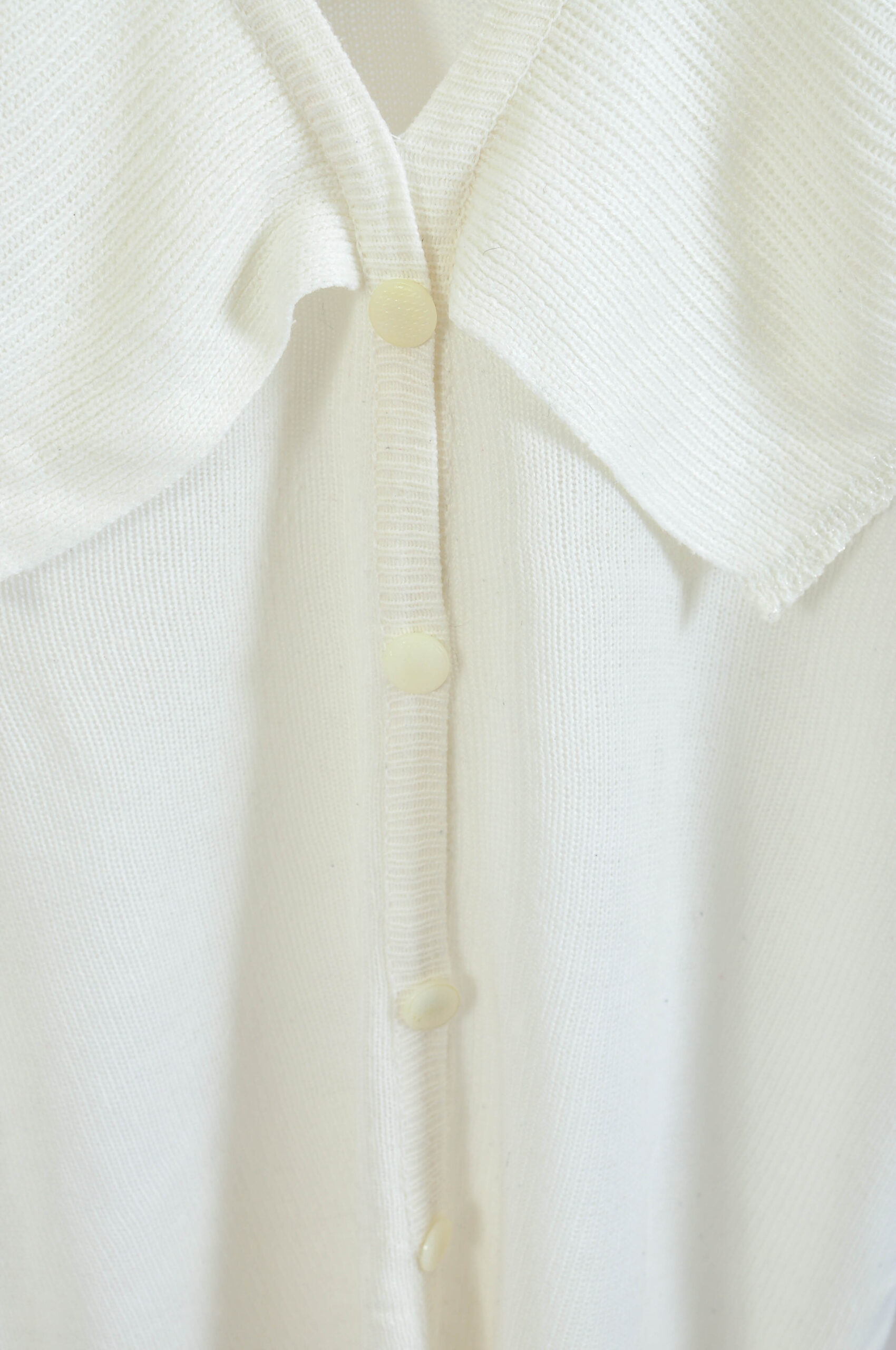 Vintage 90s White Top | Oversized Nautical Style One Size - Image 4