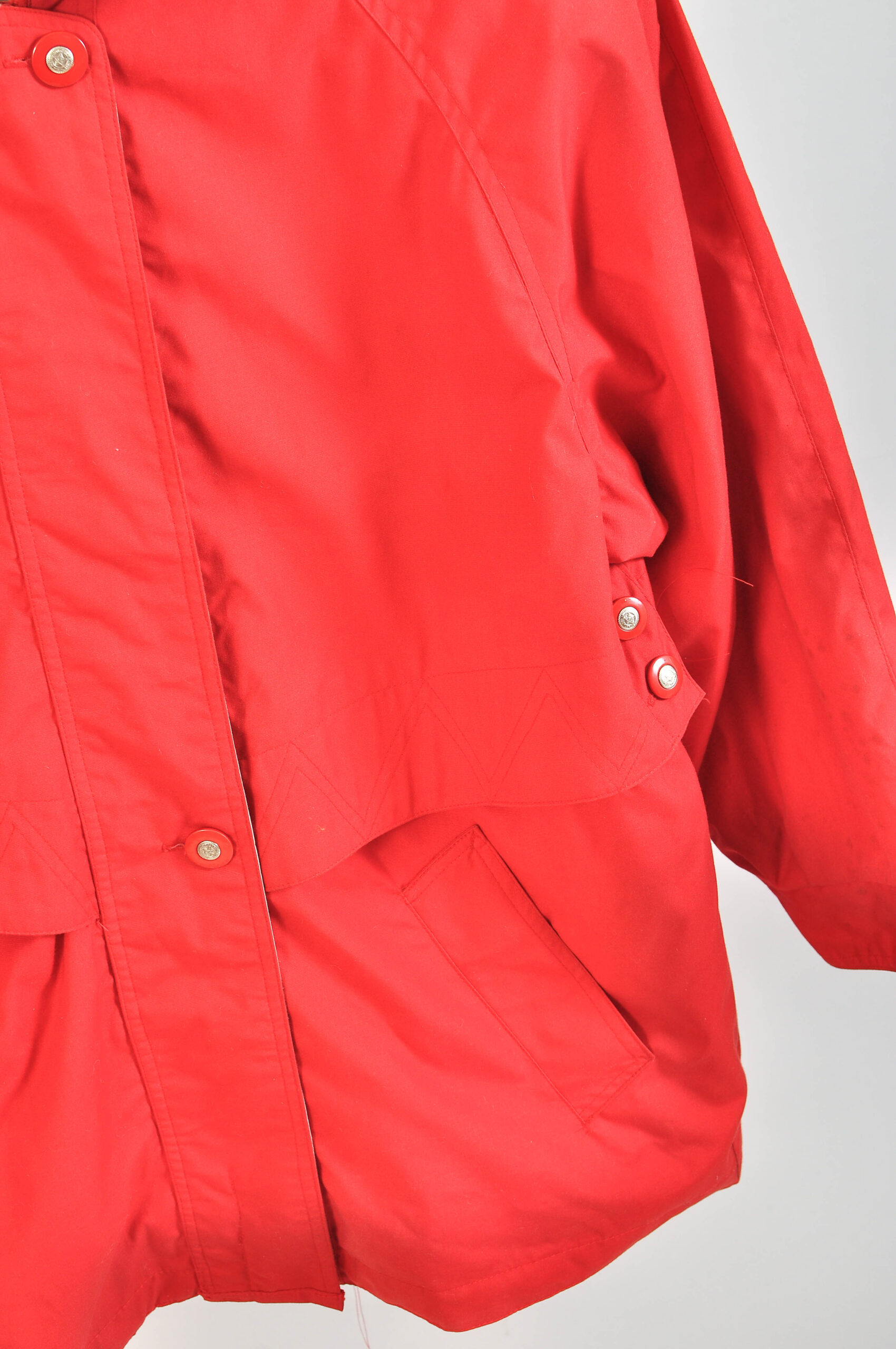 Vintage 80s Red Parka Jacket | JTM Collection 42 - Image 3
