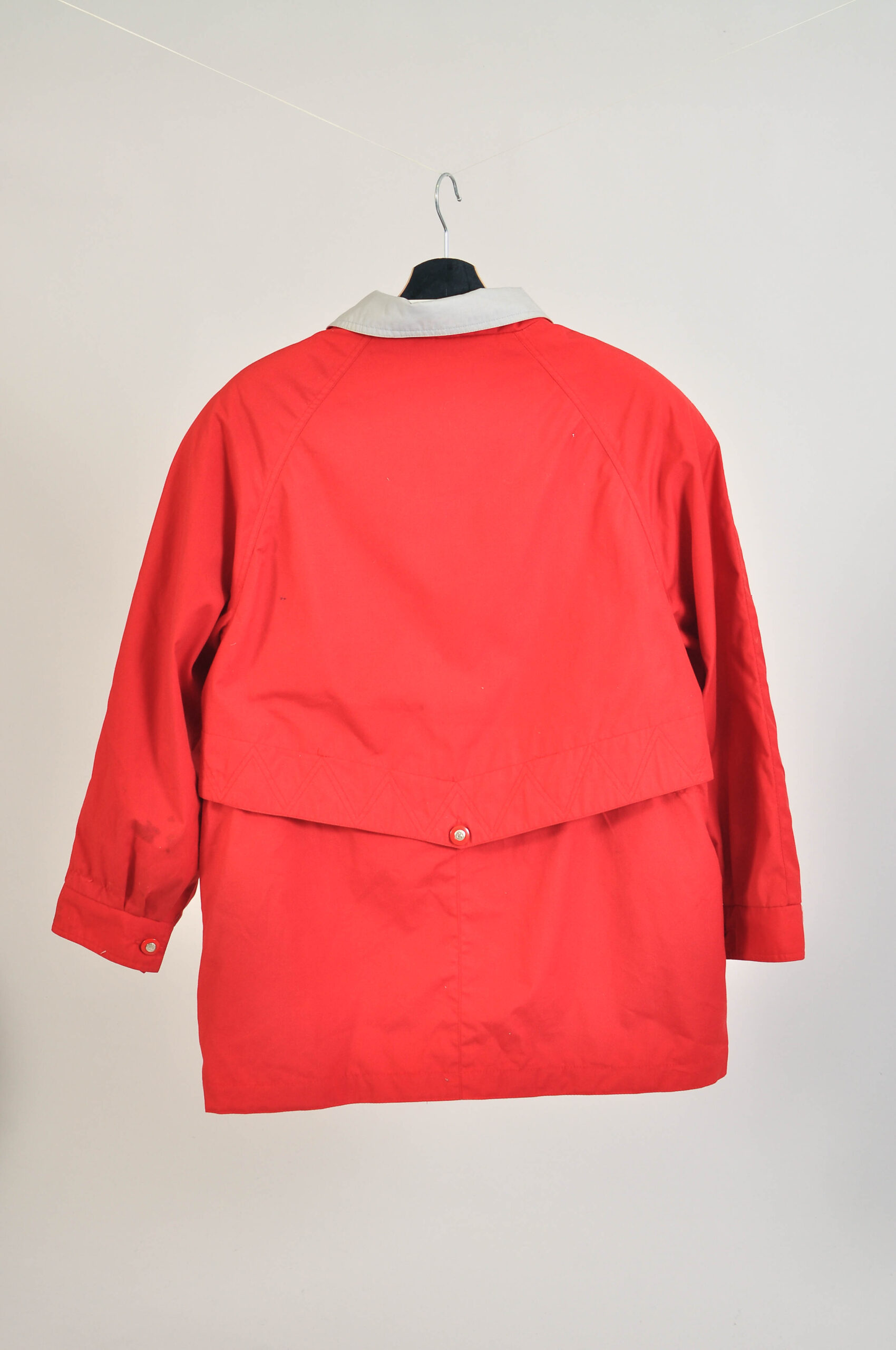Vintage 80s Red Parka Jacket | JTM Collection 42 - Image 5