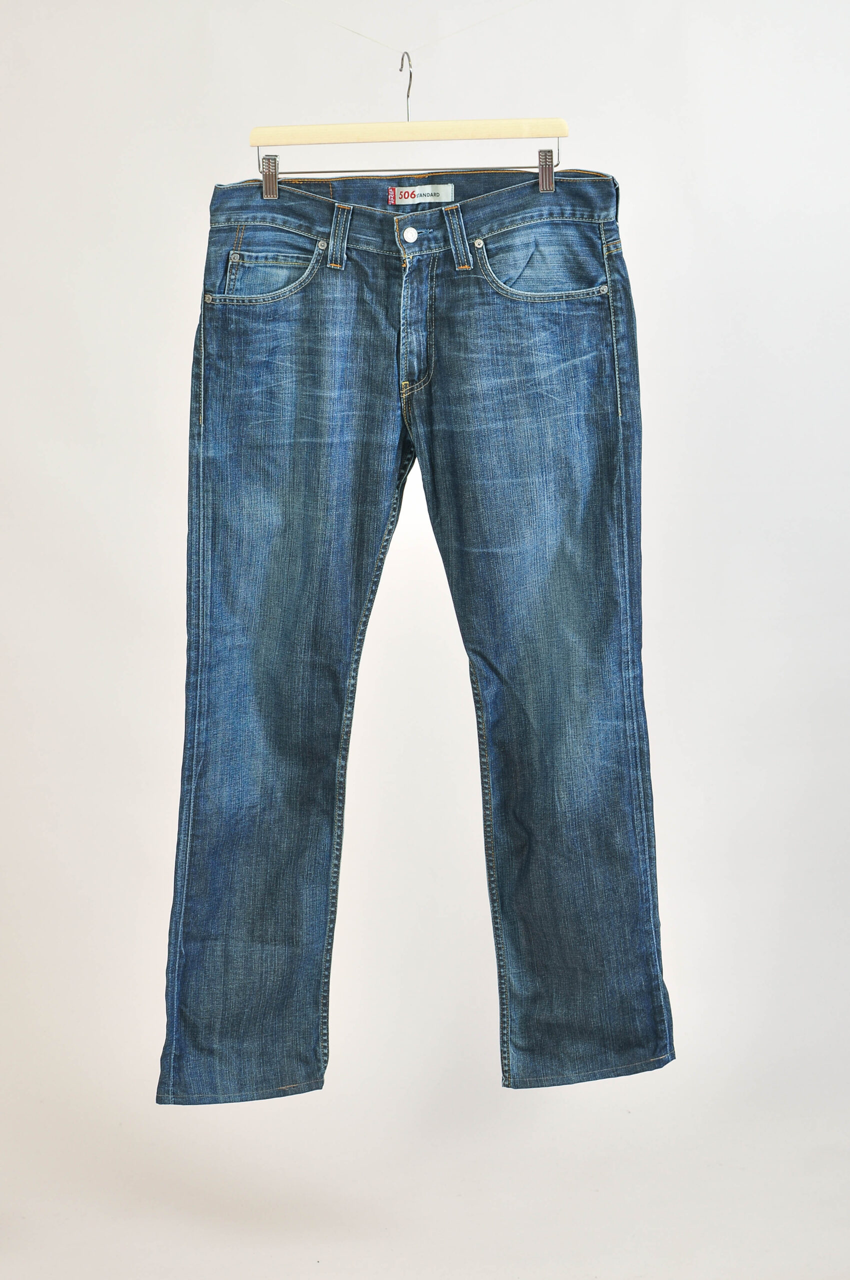 Vintage 00s Levi’s 506 Jeans | Classic Straight Leg Denim W34