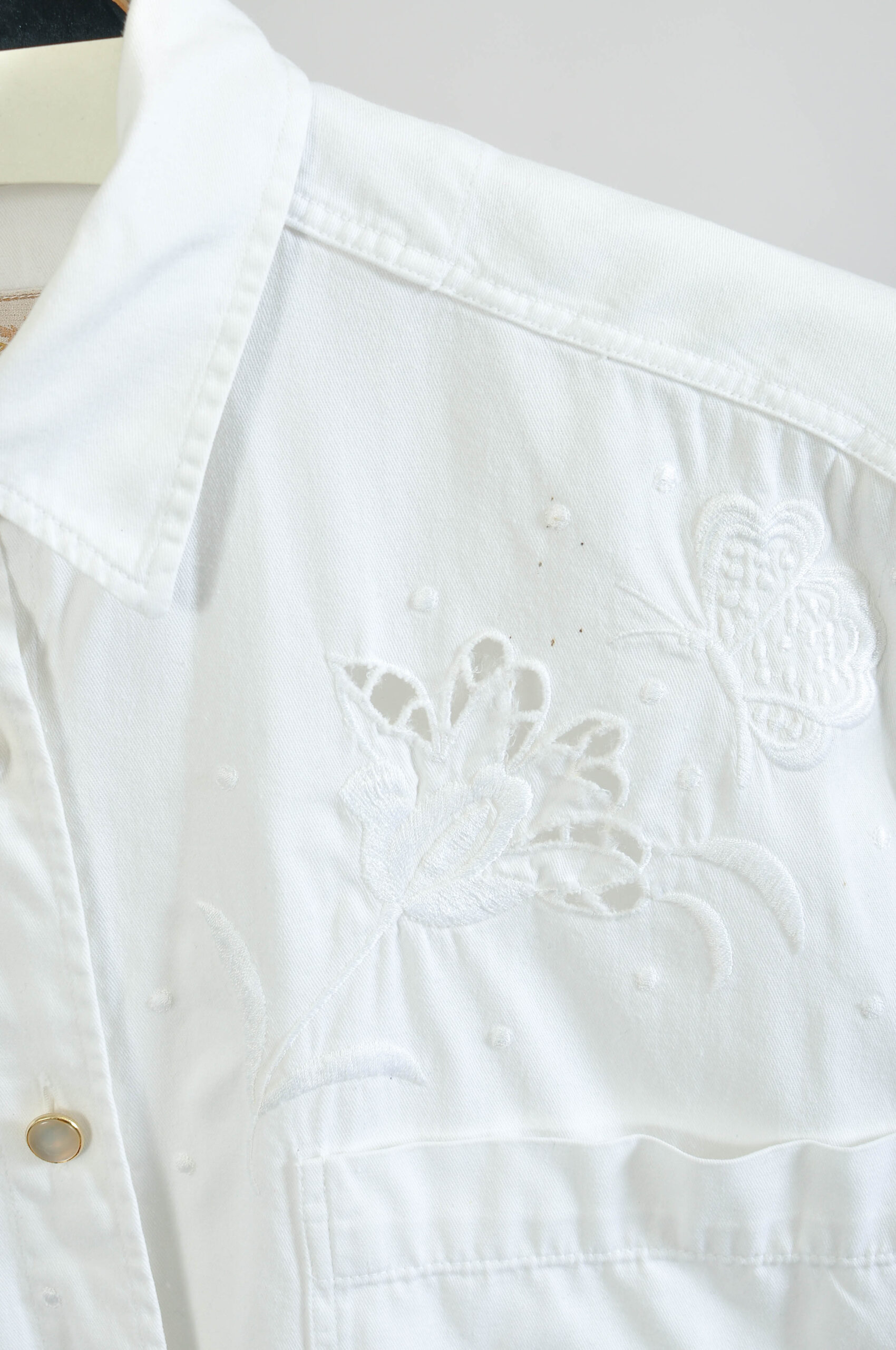 Vintage 90s White Oversized Shirt | Dismero Italy | M - Image 4