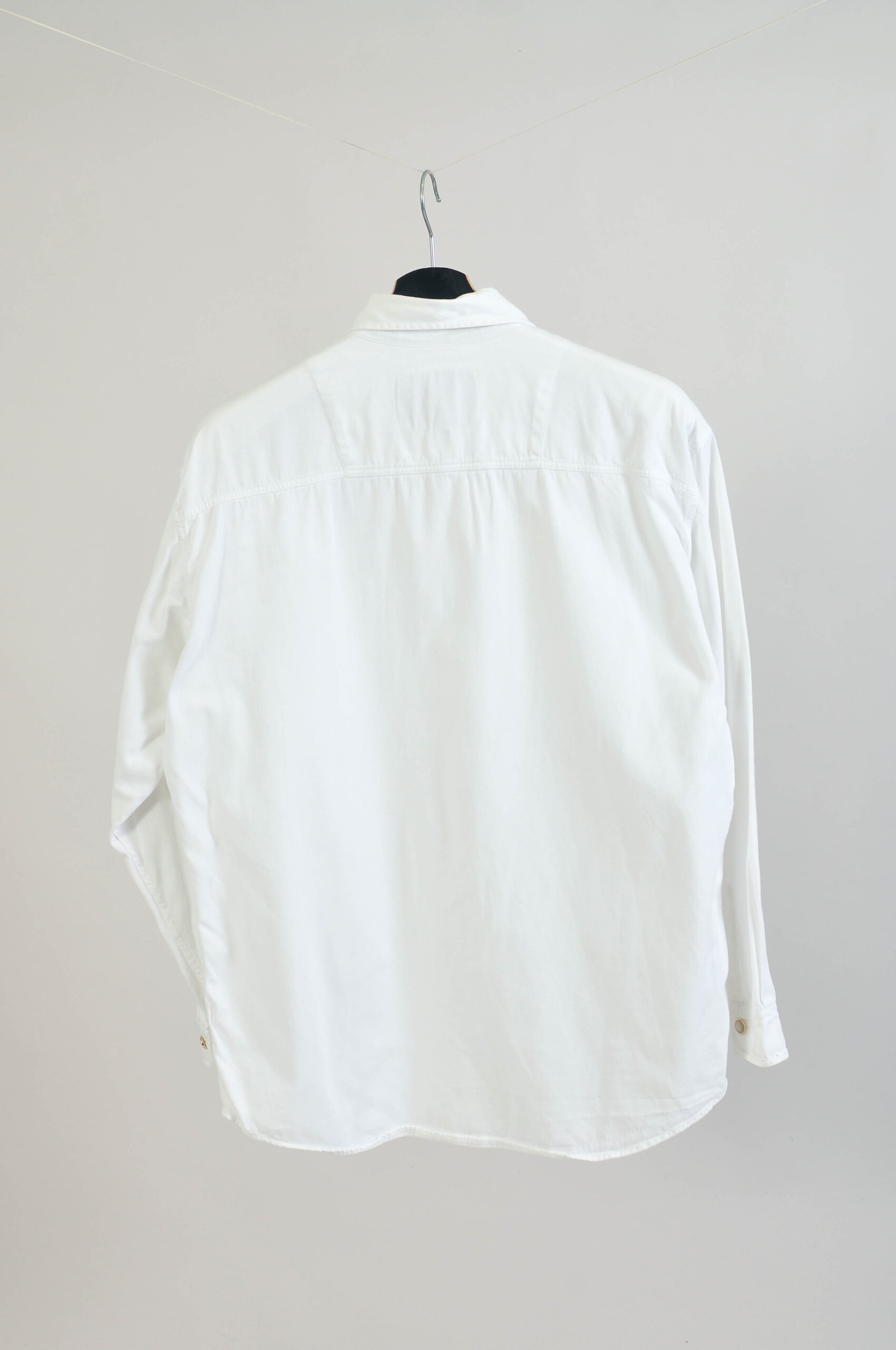 Vintage 90s White Oversized Shirt | Dismero Italy | M - Image 6