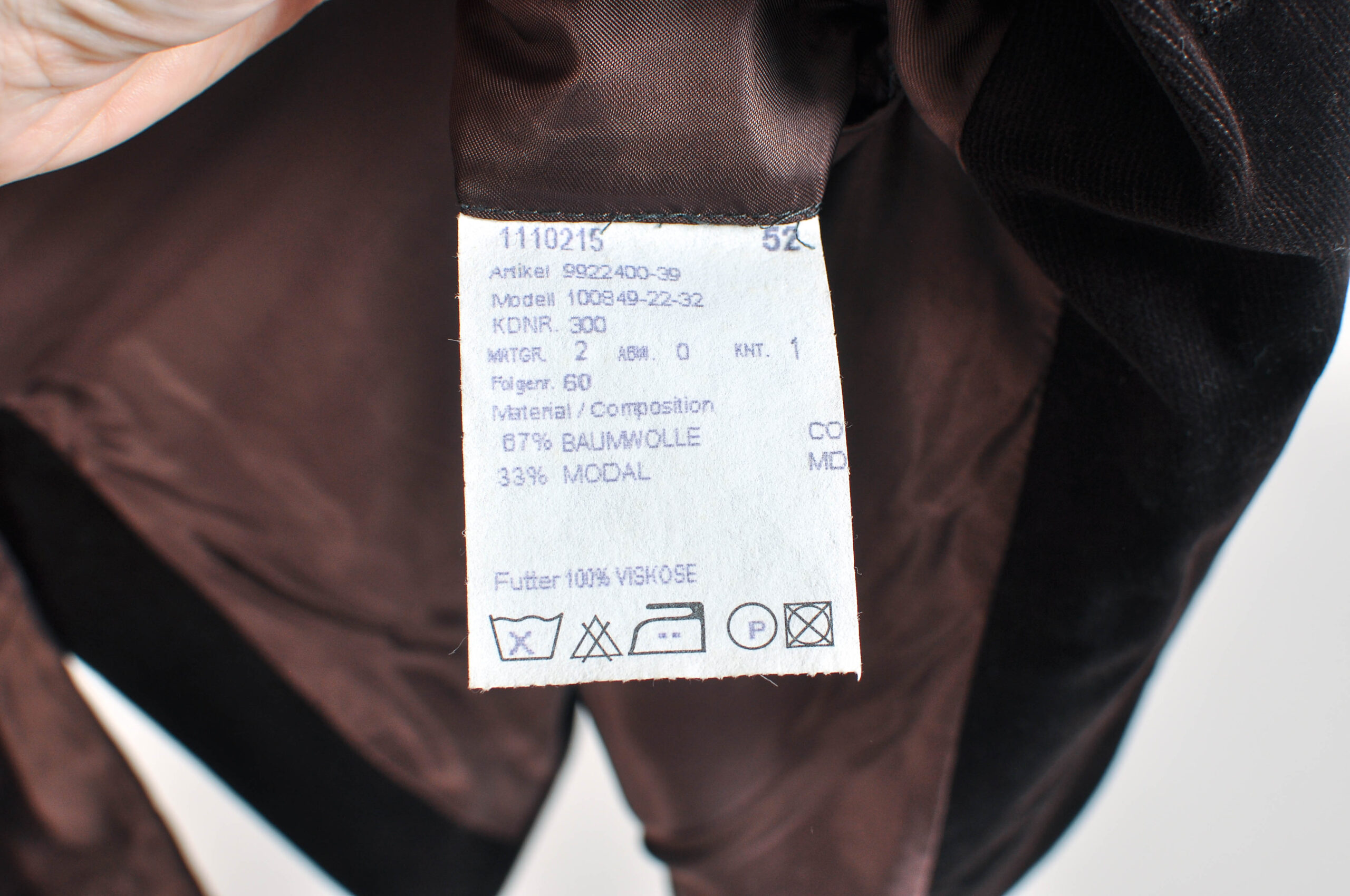Vintage 90s Dark Brown Corduroy Blazer | XL Cord Jacket - Image 4