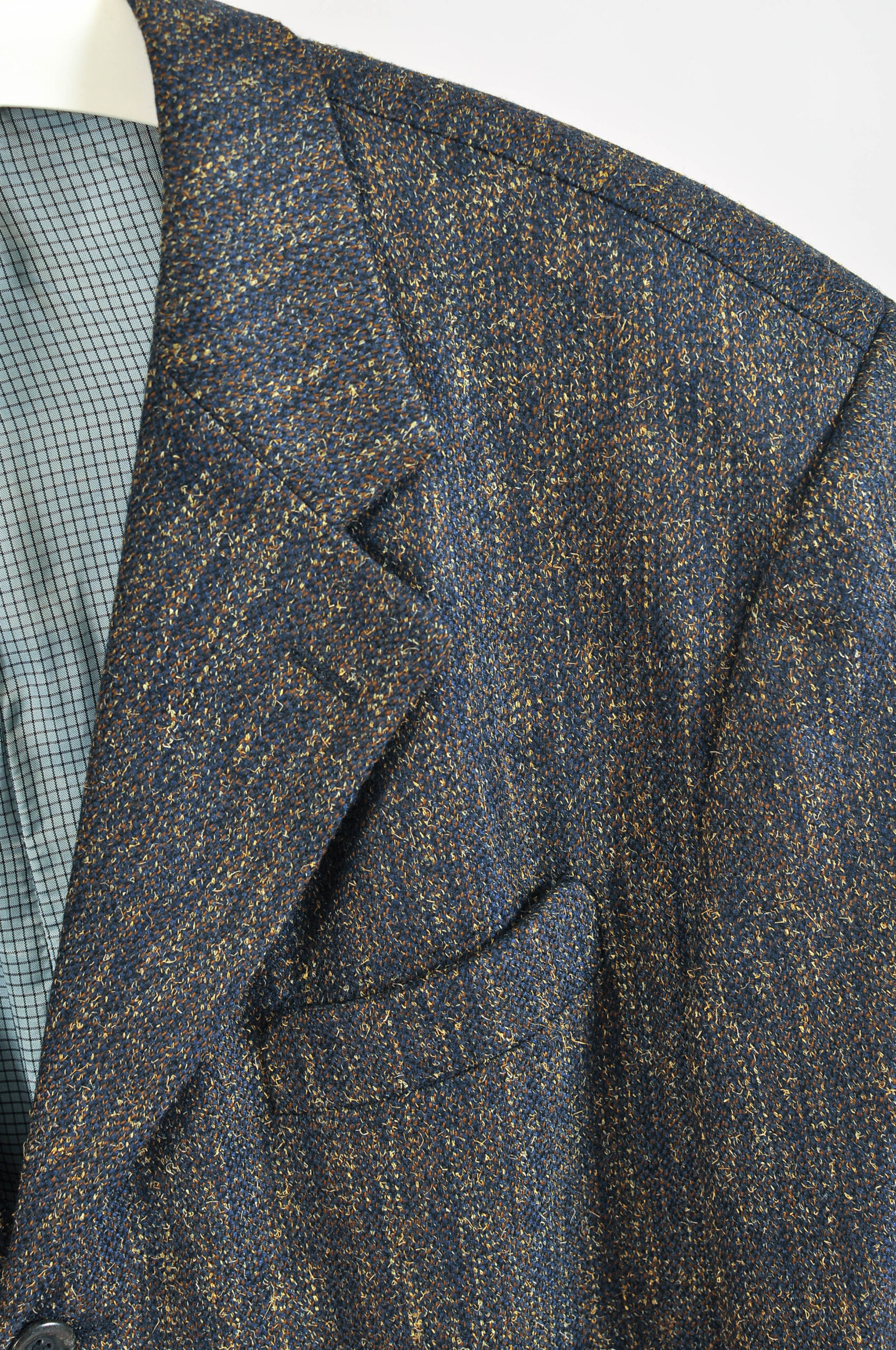 Vintage 90s Brown Wool Blazer | Peter van Holland | Size XL - Image 3