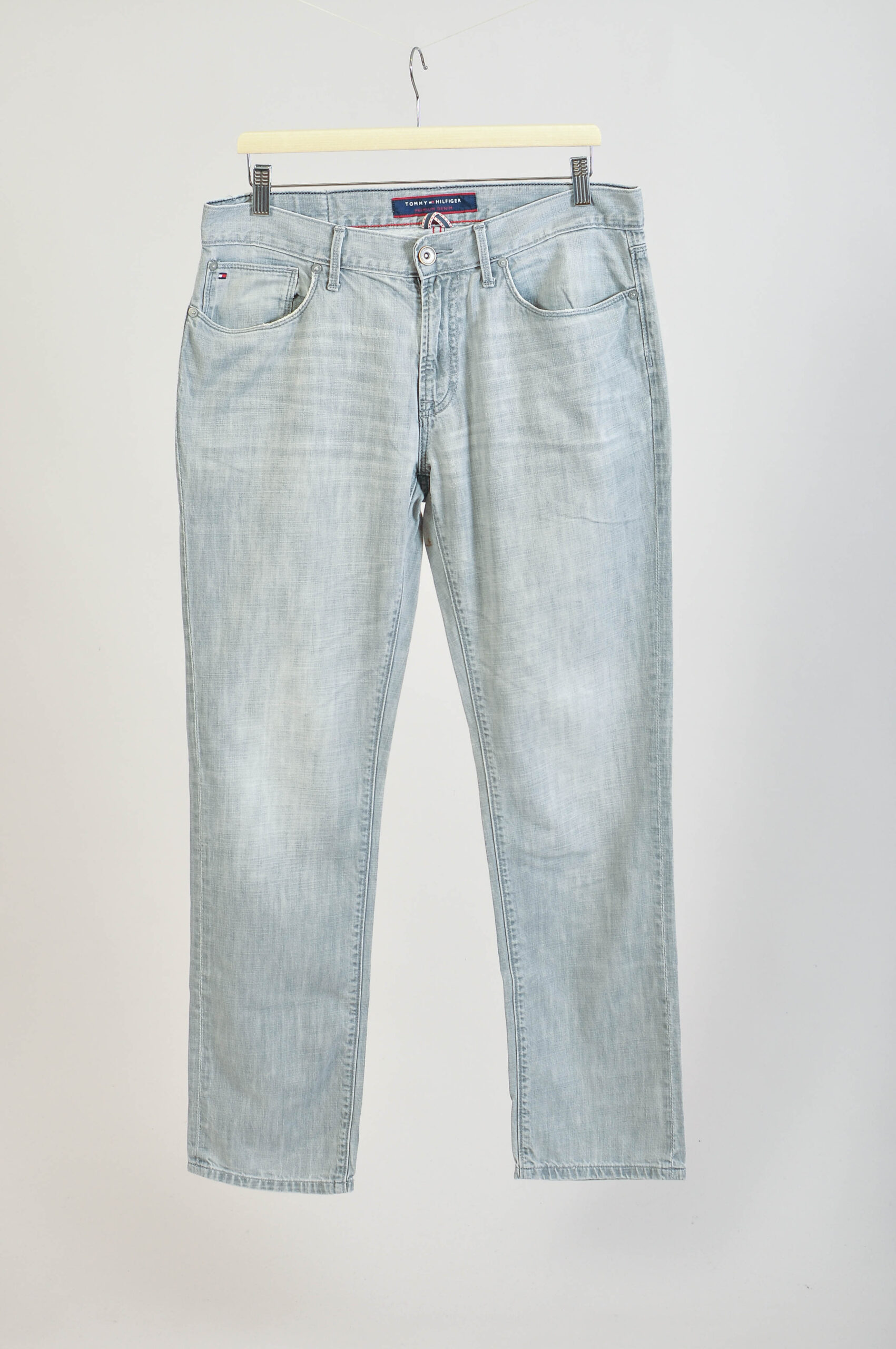 Vintage 00s Tommy Hilfiger Grey Jeans | Y2K Denim | 32/32