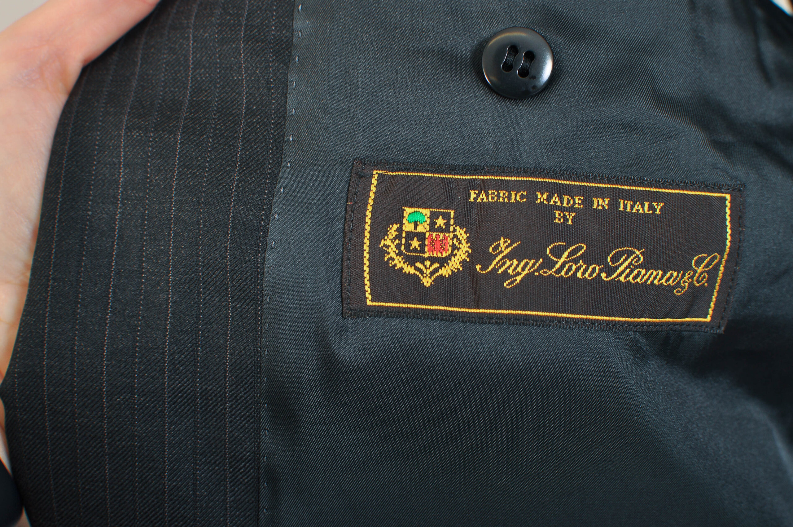 Vintage 00s D’URBAN Grey Suit | Material Loro Piana | L - Image 7