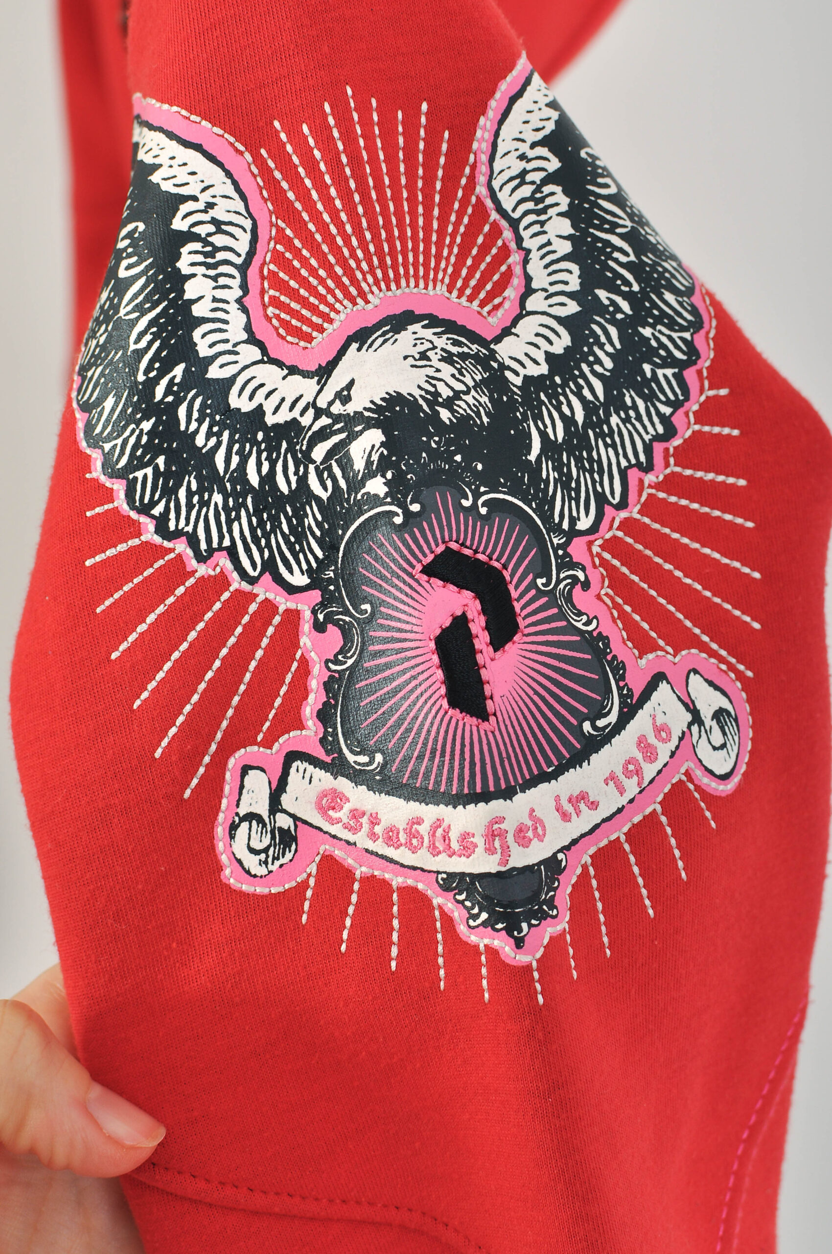 Vintage 00s Red Peak Performance Hoodie | Size S - Image 4