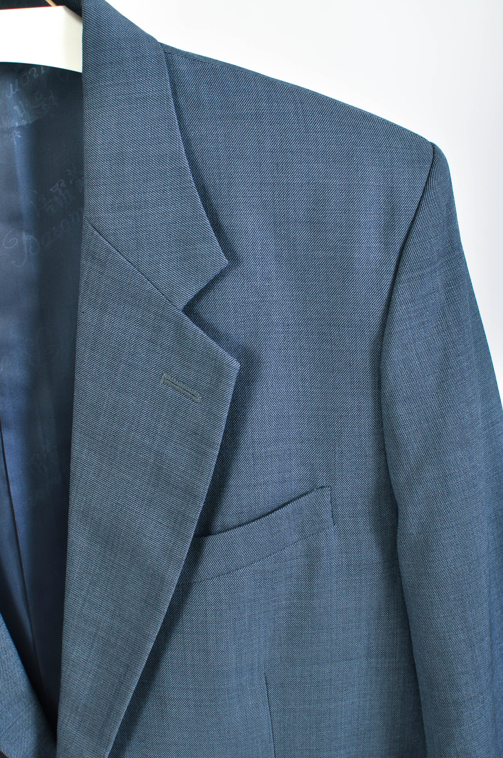 Vintage 00s Blue Suit | Baromon | XL Fit | Classic Two-Piece - Image 5