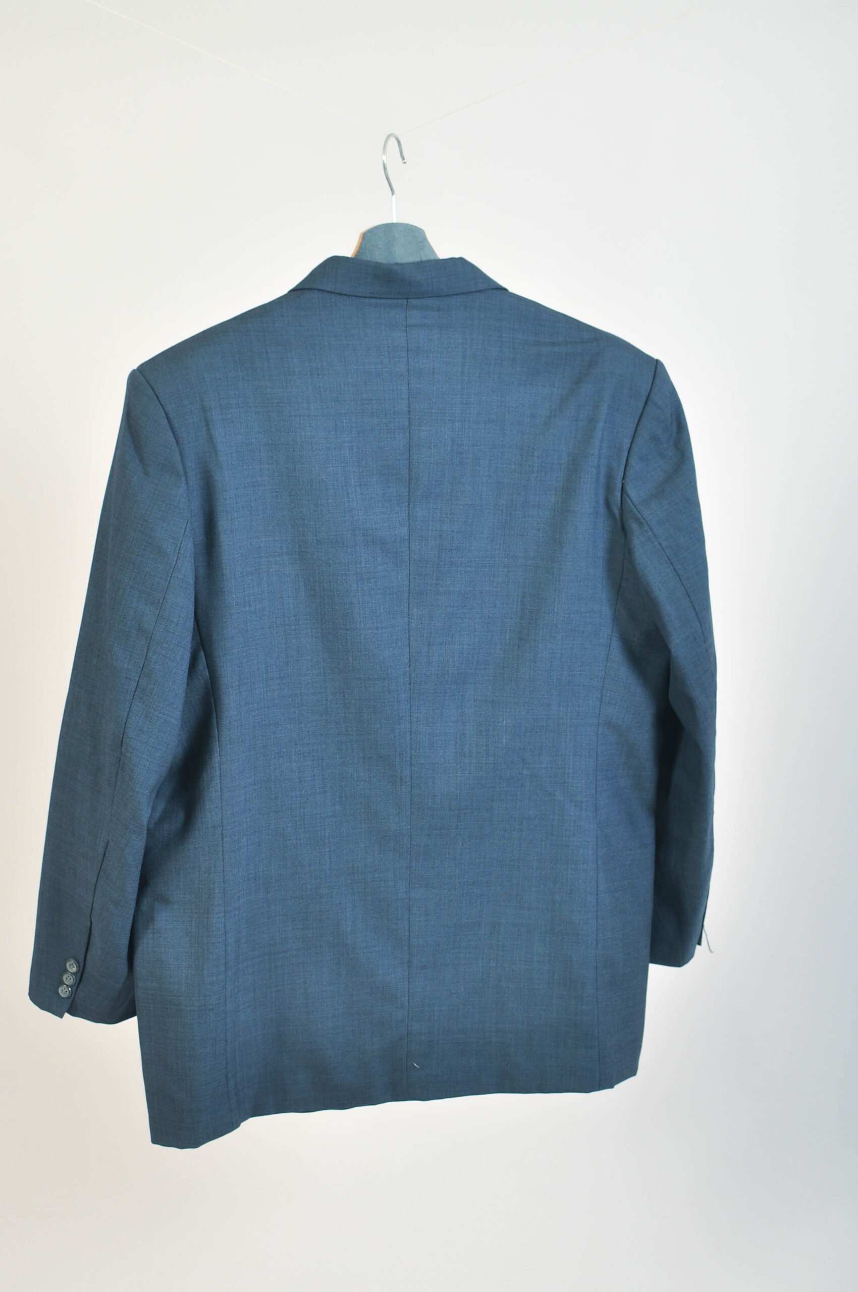 Vintage 00s Blue Suit | Baromon | XL Fit | Classic Two-Piece - Image 6