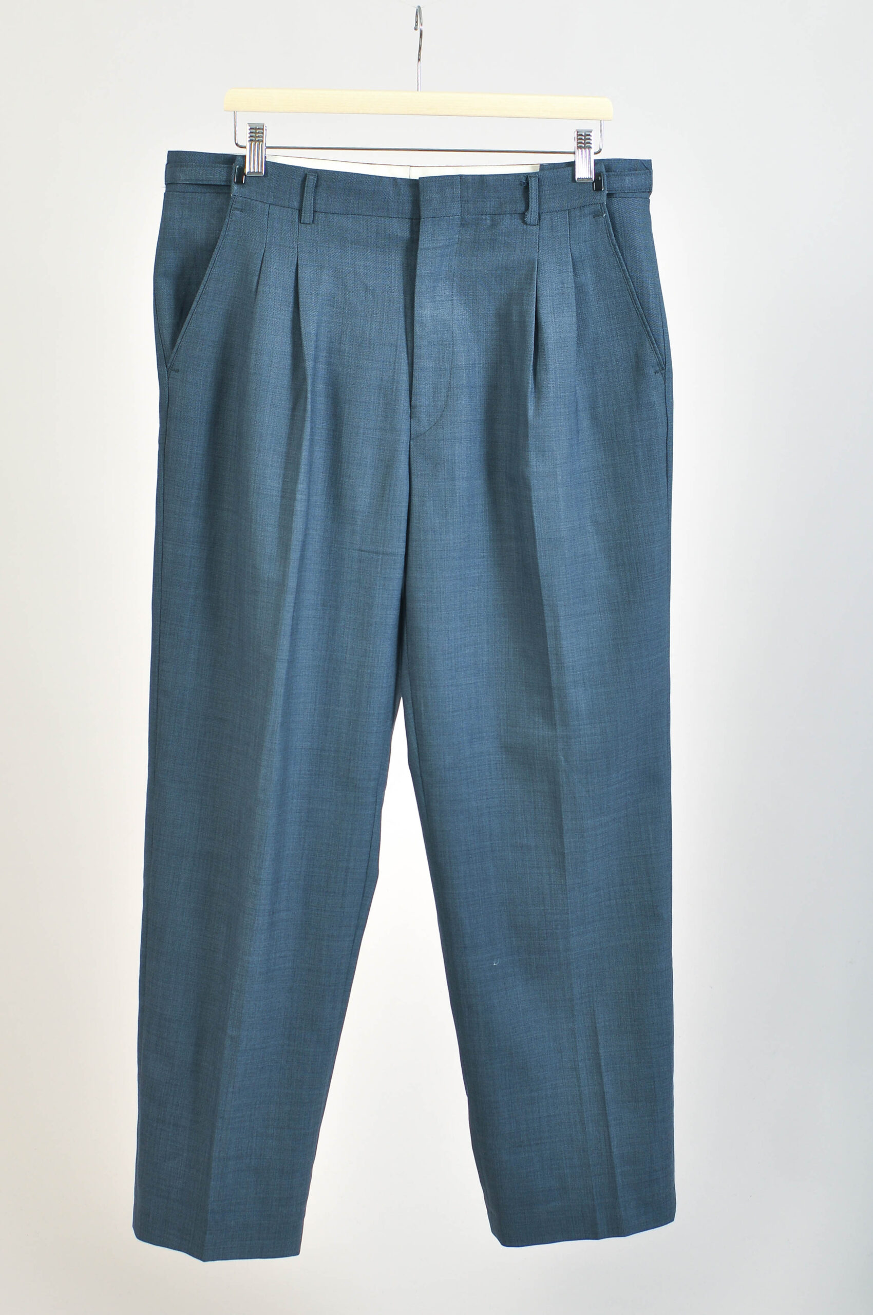 Vintage 00s Blue Suit | Baromon | XL Fit | Classic Two-Piece - Image 8
