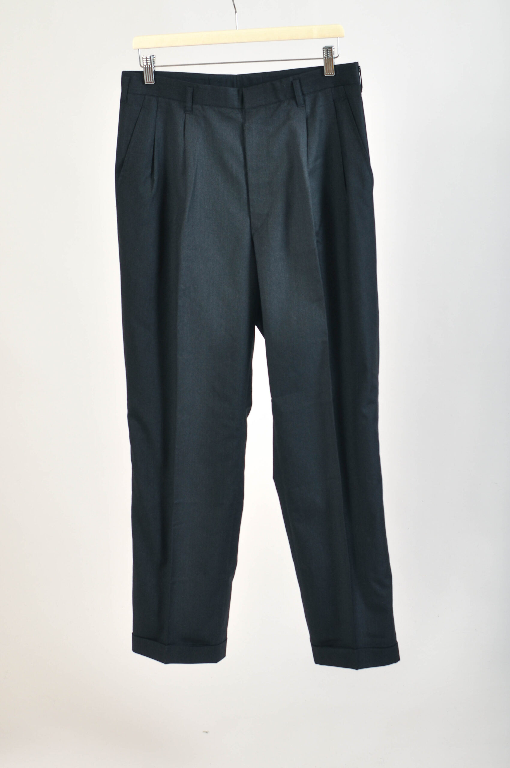 intage 00s Dark Grey Suit Kawa Tailors – L Fit – - Image 8