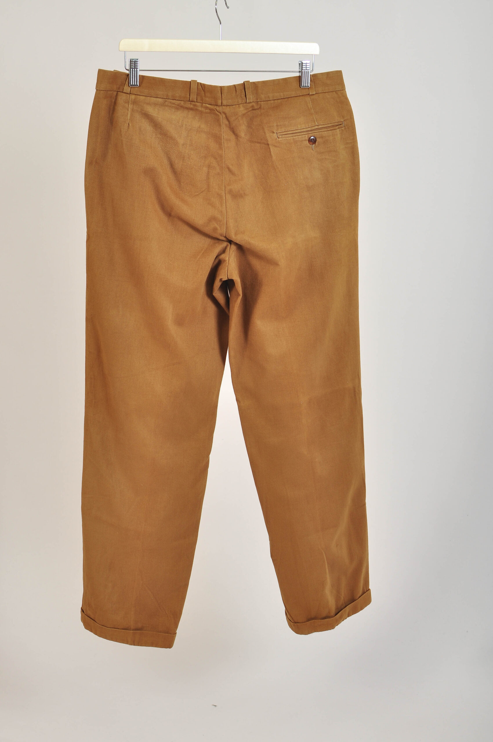 Vintage 90s Brown Trousers – XL Fit – C&A - Image 4
