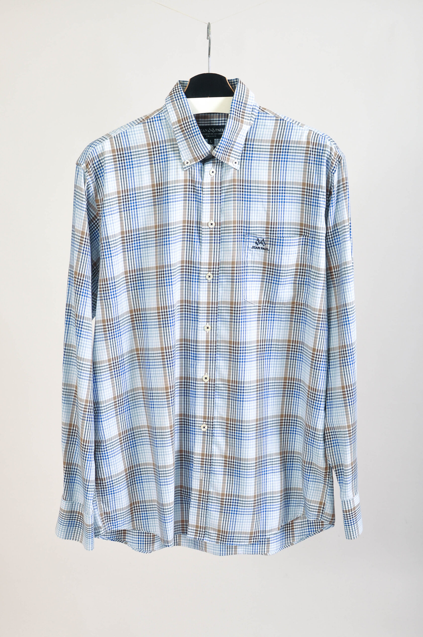 Vintage 00s Checkered Shirt by Jean Paul | Size L