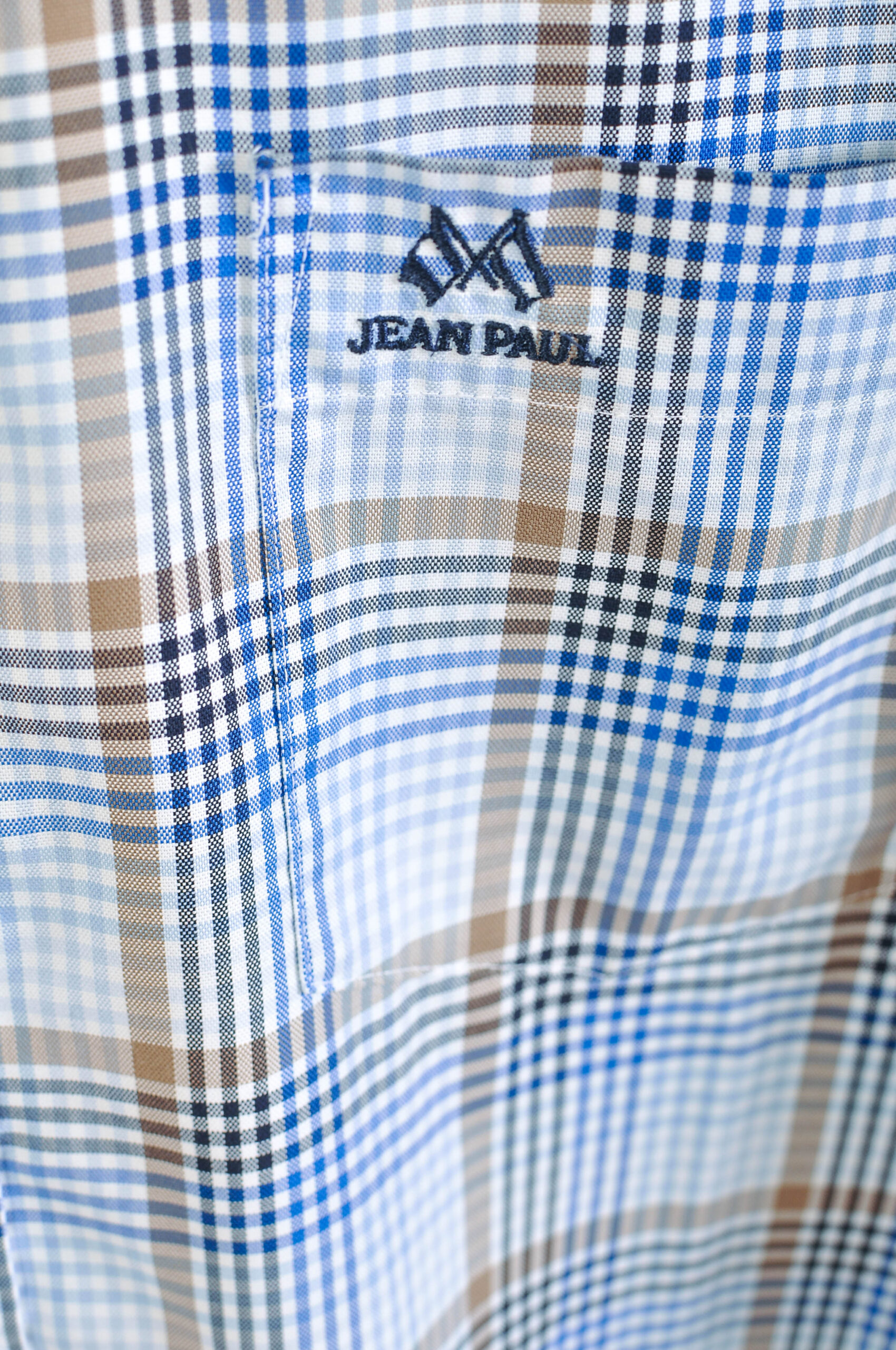 Vintage 00s Checkered Shirt by Jean Paul | Size L - Image 4