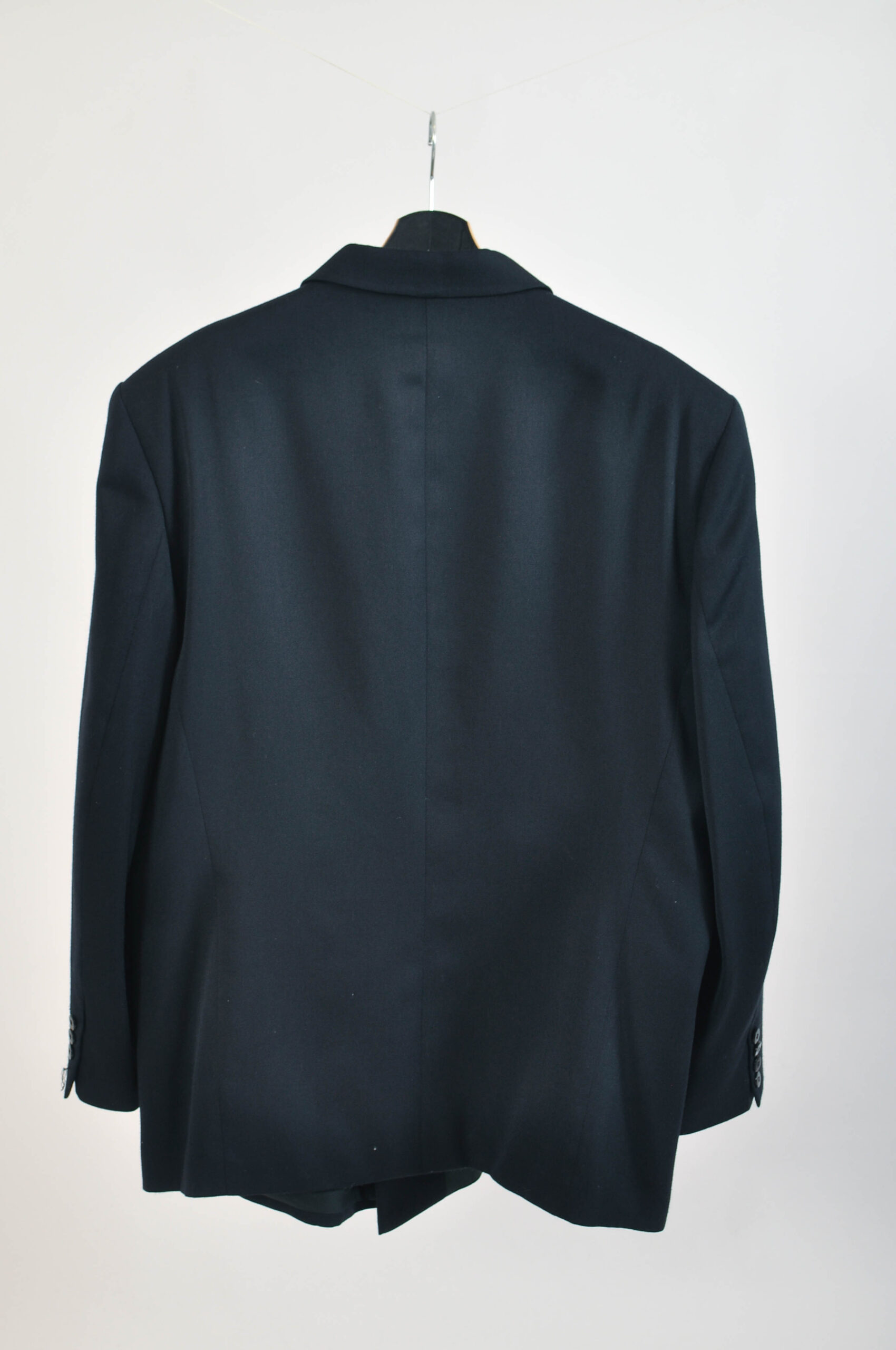 Vintage 90s Double Breasted Blazer Jacket | Size 56 (XL–XXL) - Image 4