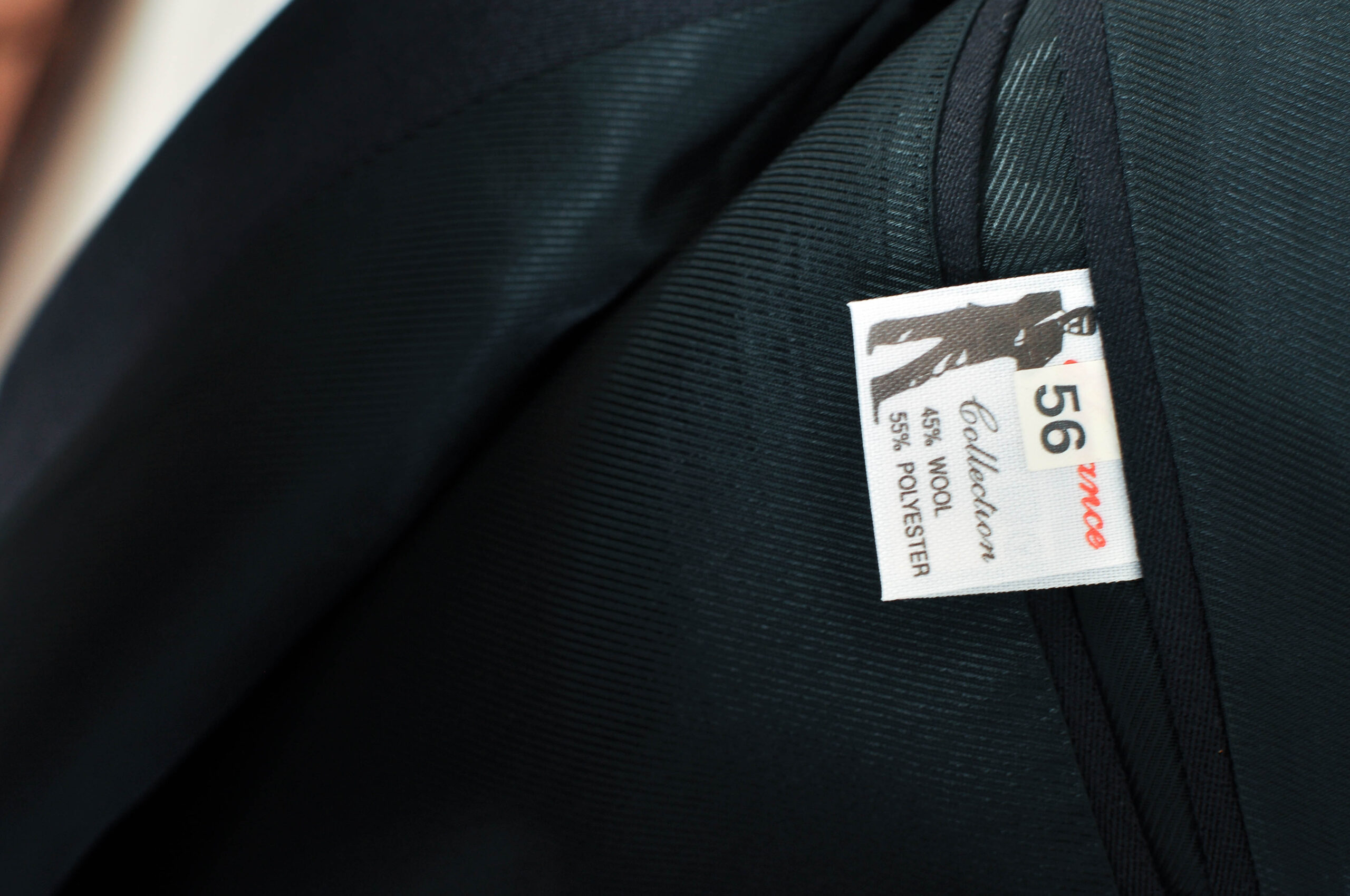 Vintage 90s Double Breasted Blazer Jacket | Size 56 (XL–XXL) - Image 6