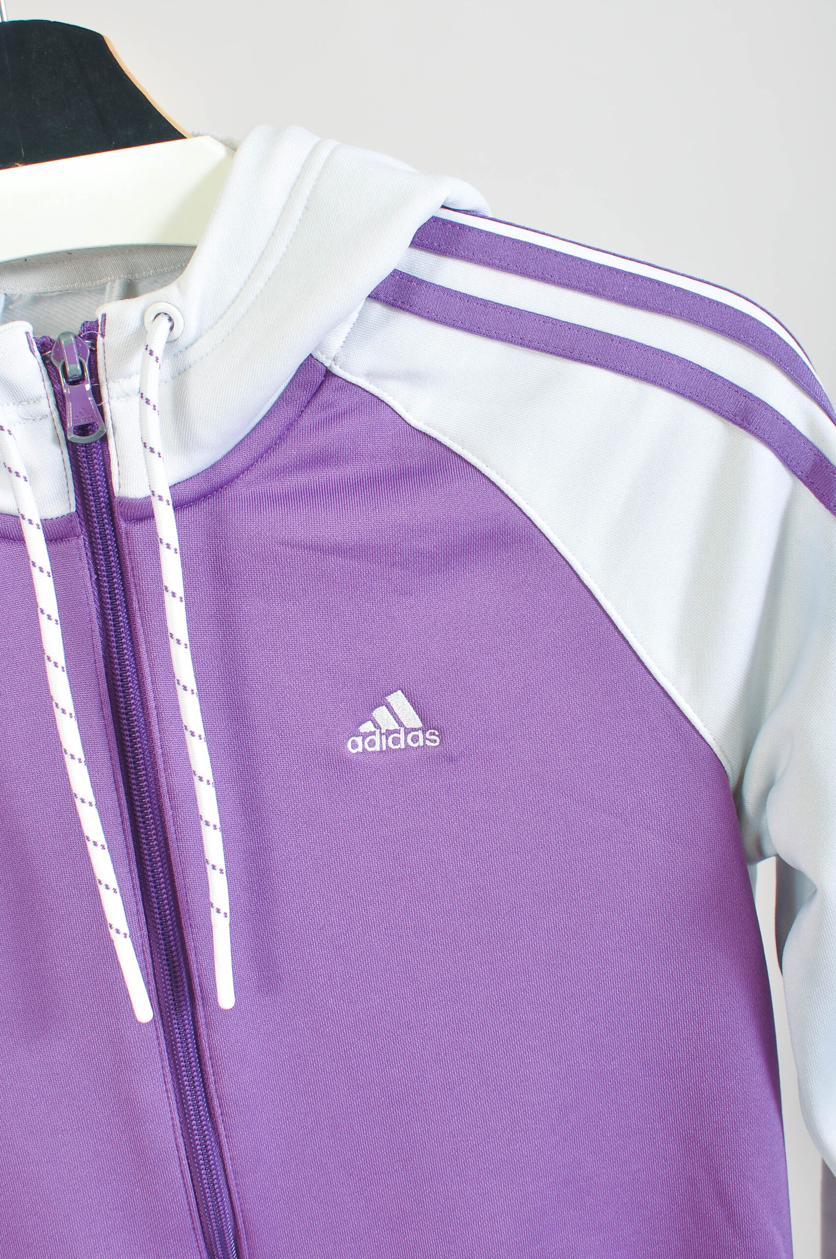 Vintage 00s Y2K Adidas Hoodie Sweatshirt | XS/S - Image 3