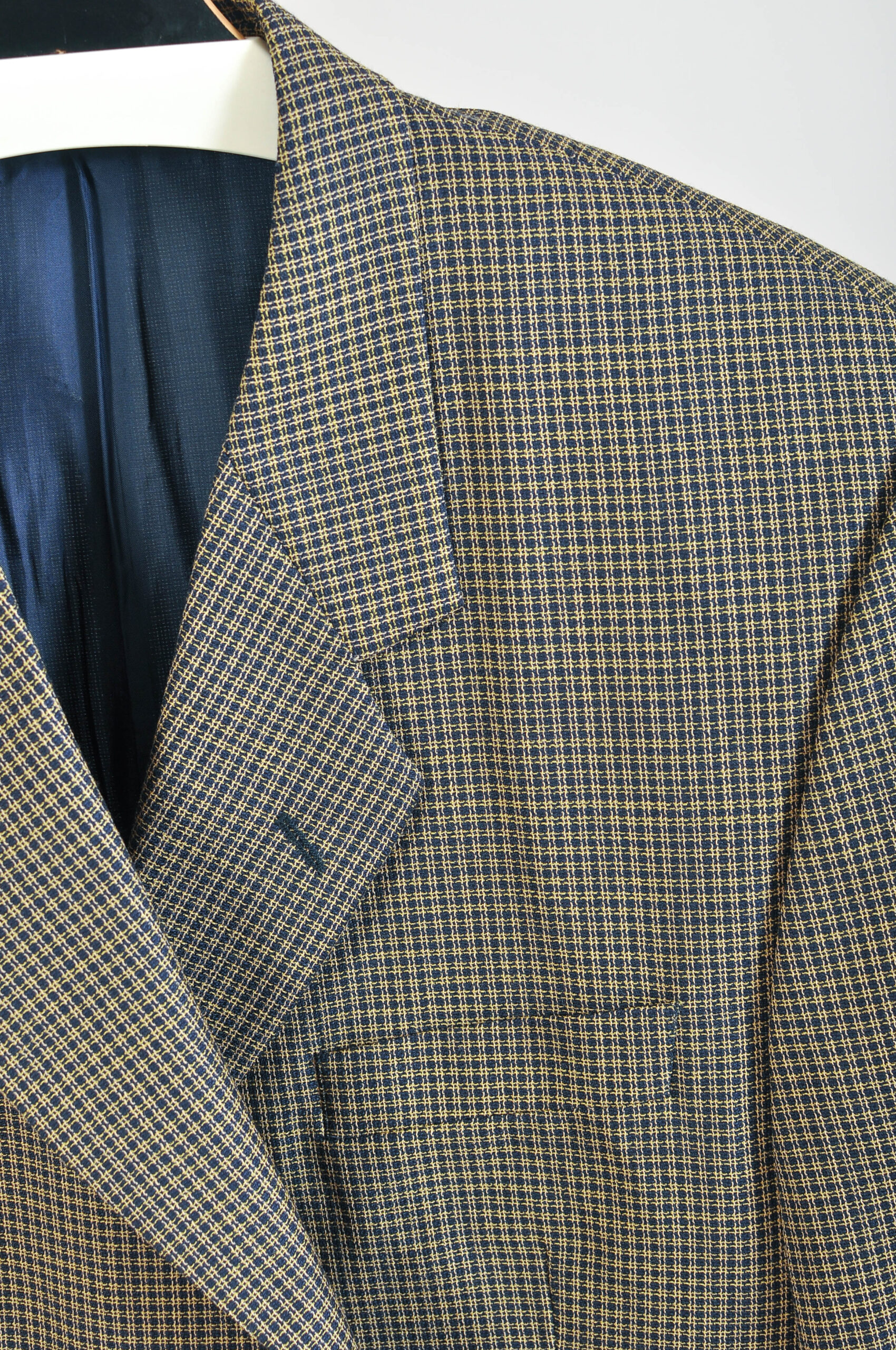 Vintage 90s Cavaliere of Sweden Check Blazer | XL | IRMEN Wool Fabric - Image 3