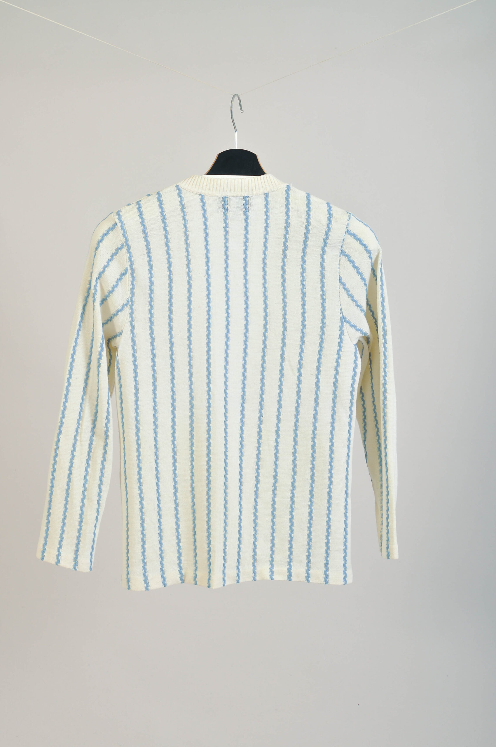 Vintage 80s Lapidus Cardigan | Size 38 | Wool Blend Knitwear - Image 5