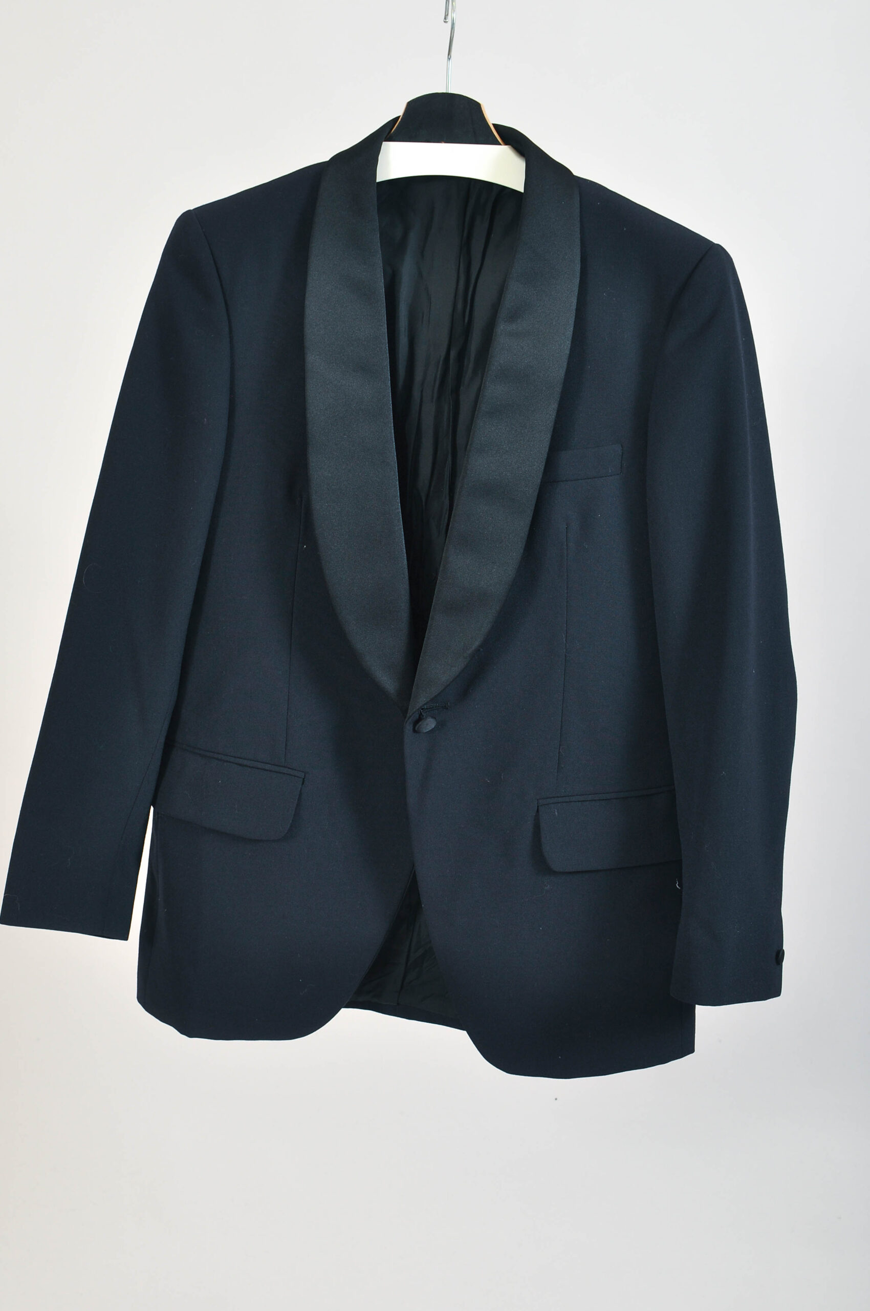 Vintage 70s Gallant by Marifa Navy Tuxedo | L | 100% Wool - Image 3