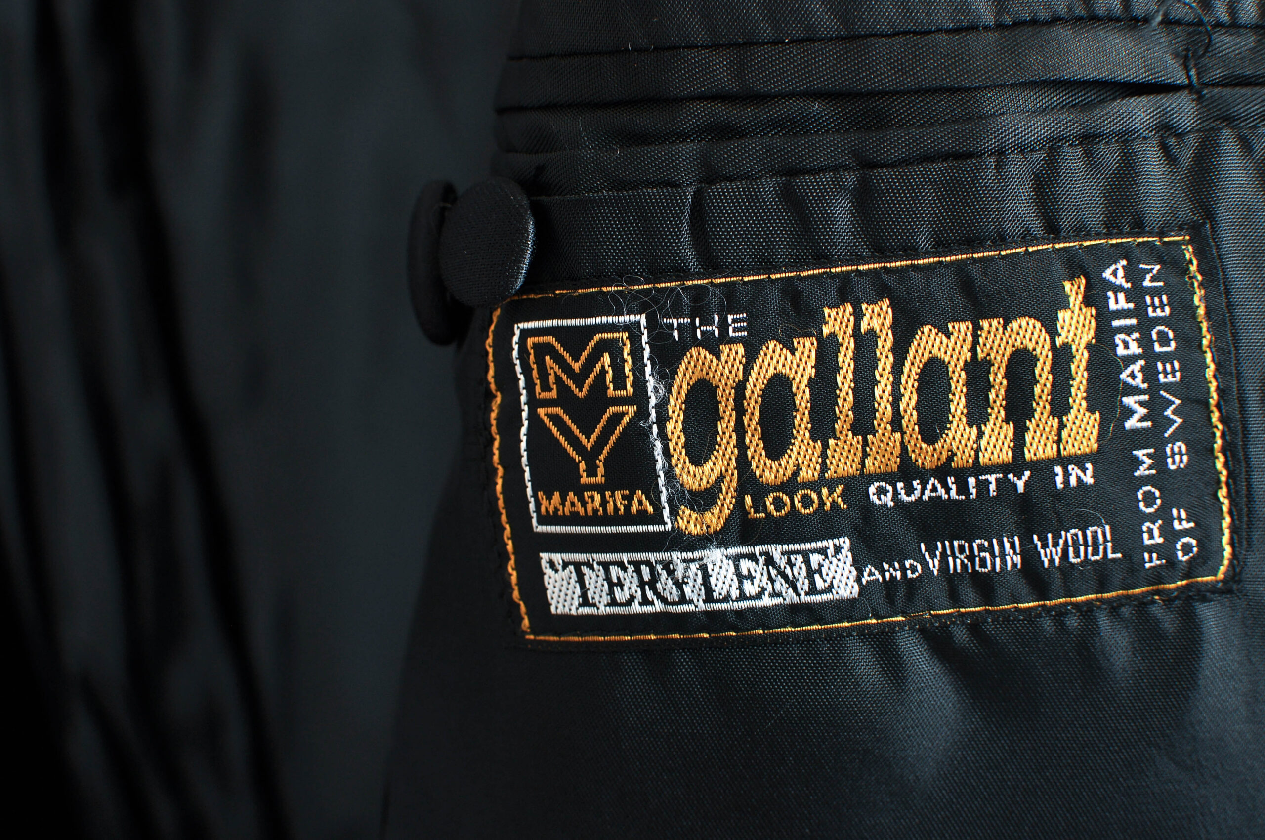 Vintage 70s Gallant by Marifa Navy Tuxedo | L | 100% Wool - Image 6